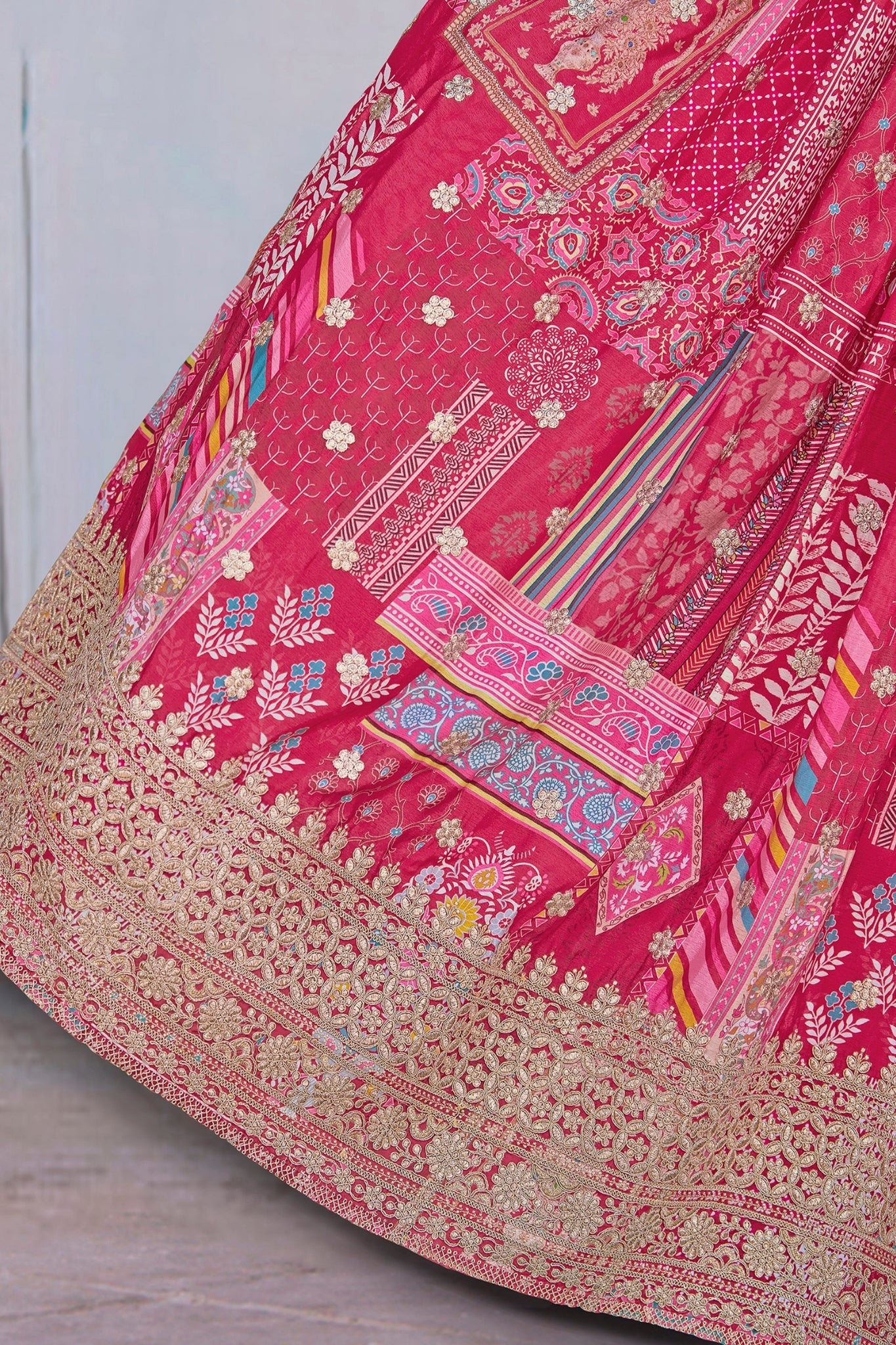 Ethereal Elegance Designer Wedding Lehenga Choli Set