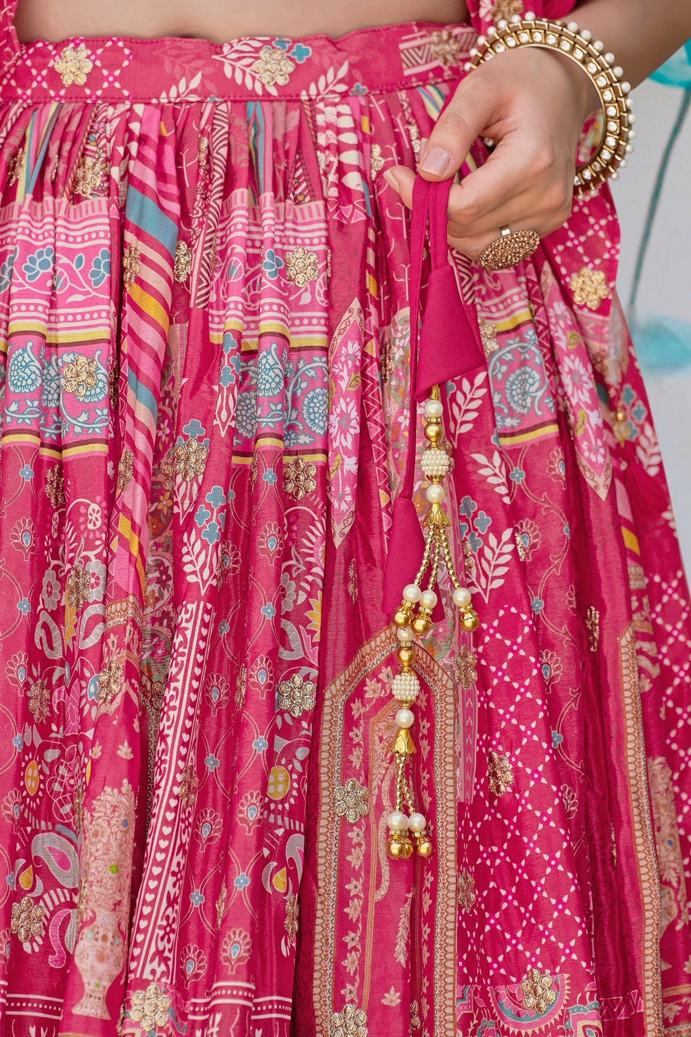 Ethereal Elegance Designer Wedding Lehenga Choli Set