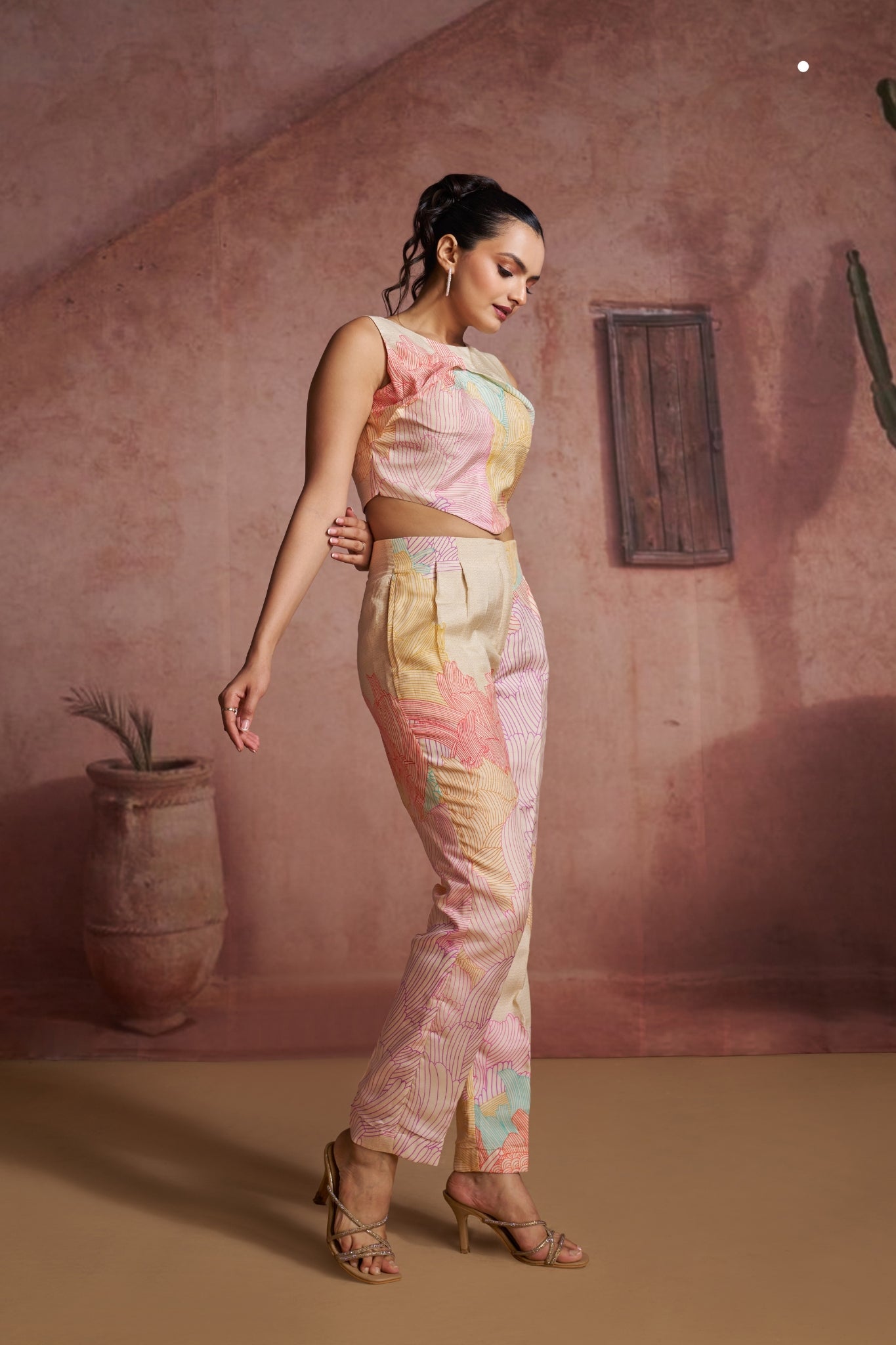 Classic Pure Muslin Silk Co-Ord Set
