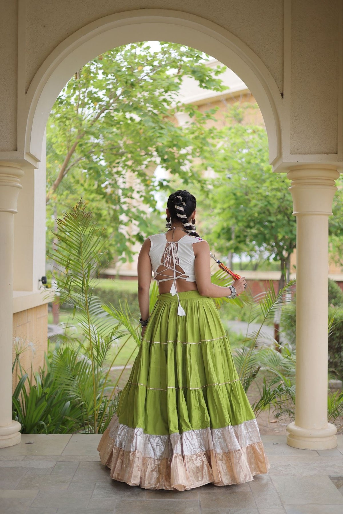 Raasrang Navratri Special Designer Rayon Lehenga Choli