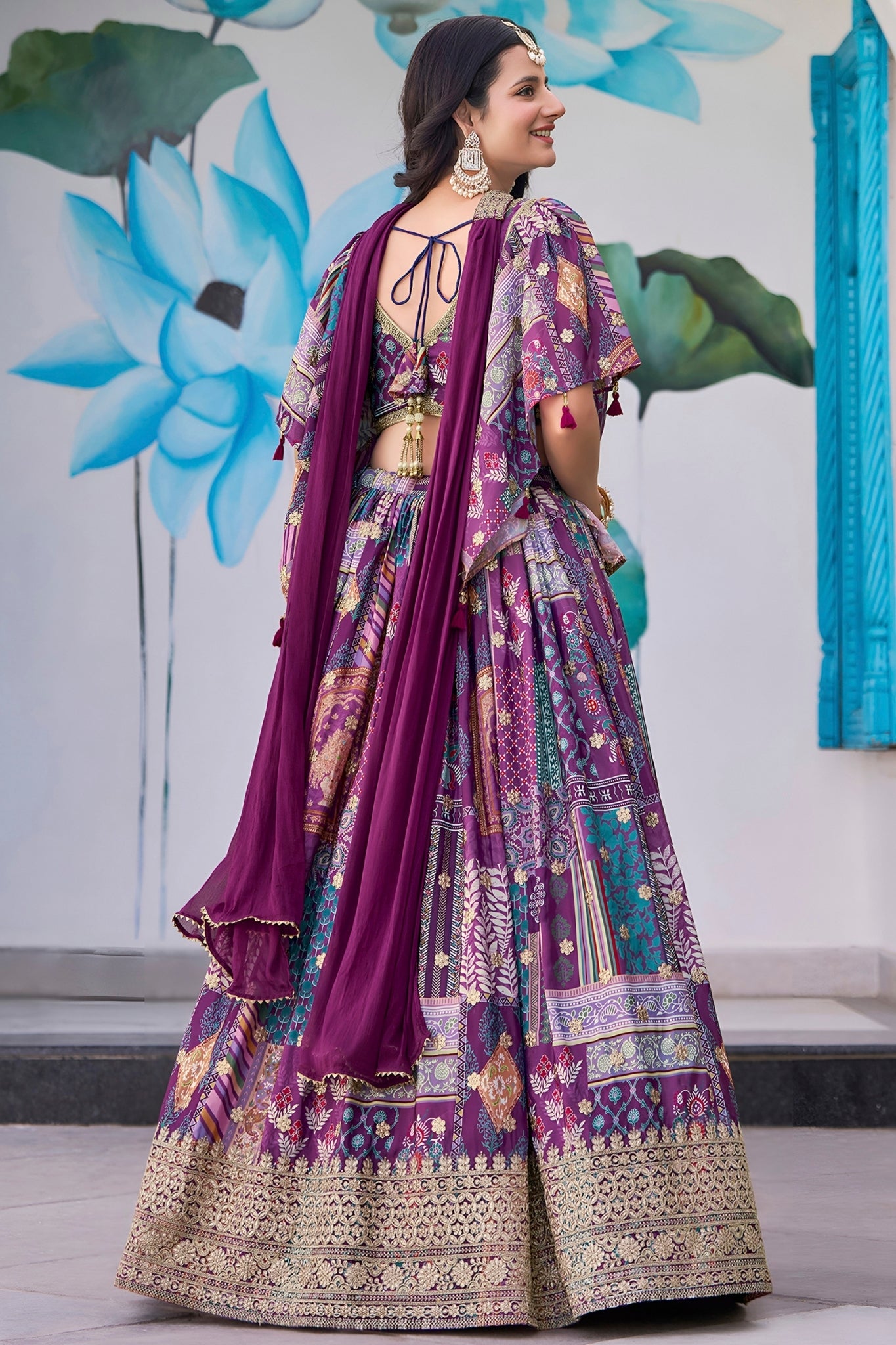 Ethereal Elegance Designer Wedding Lehenga Choli Set