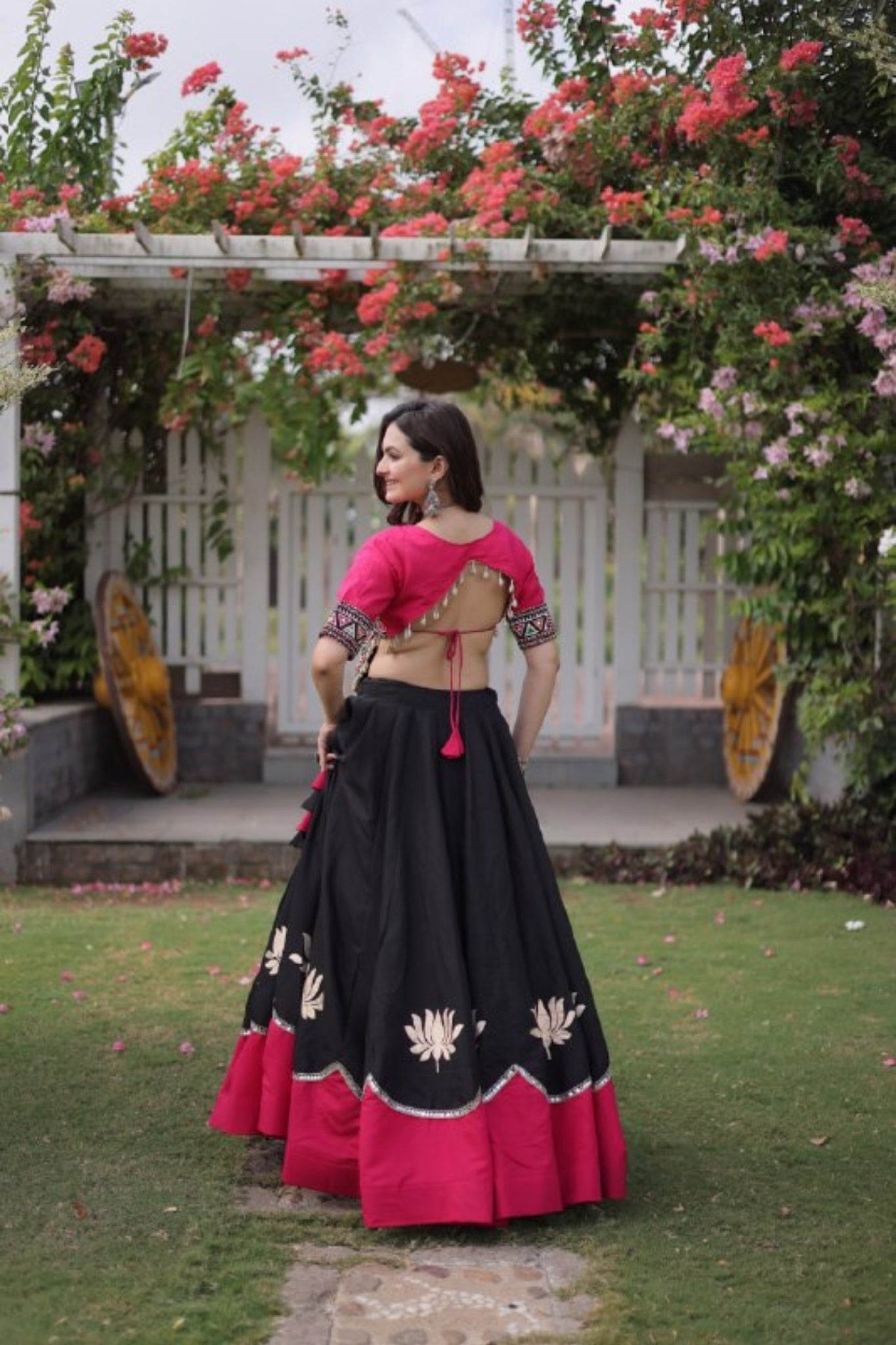 Raasrang Traditional Kutchi Work Lehenga Choli For Navratri