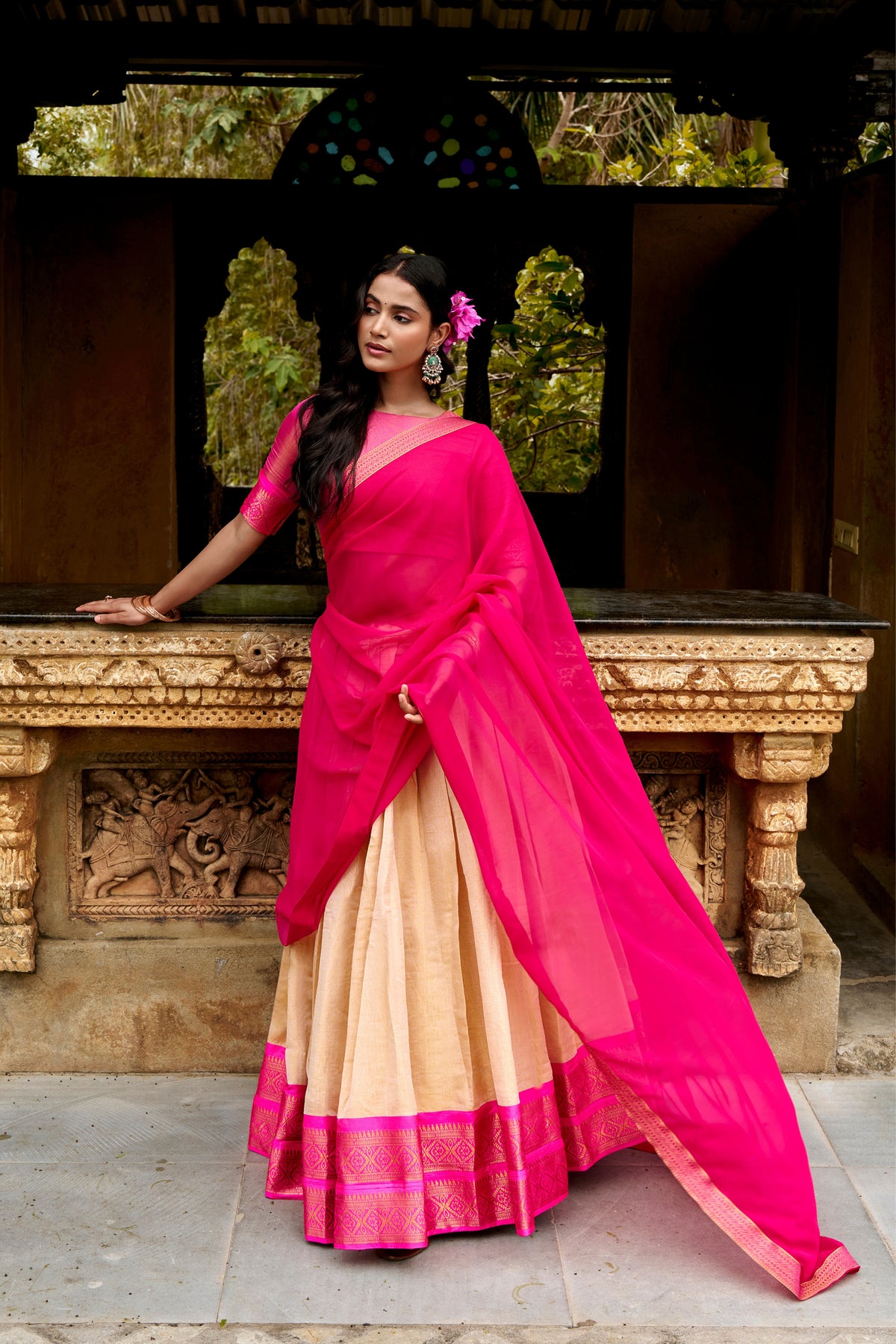 Kanchipuram Silk Lehenga Choli