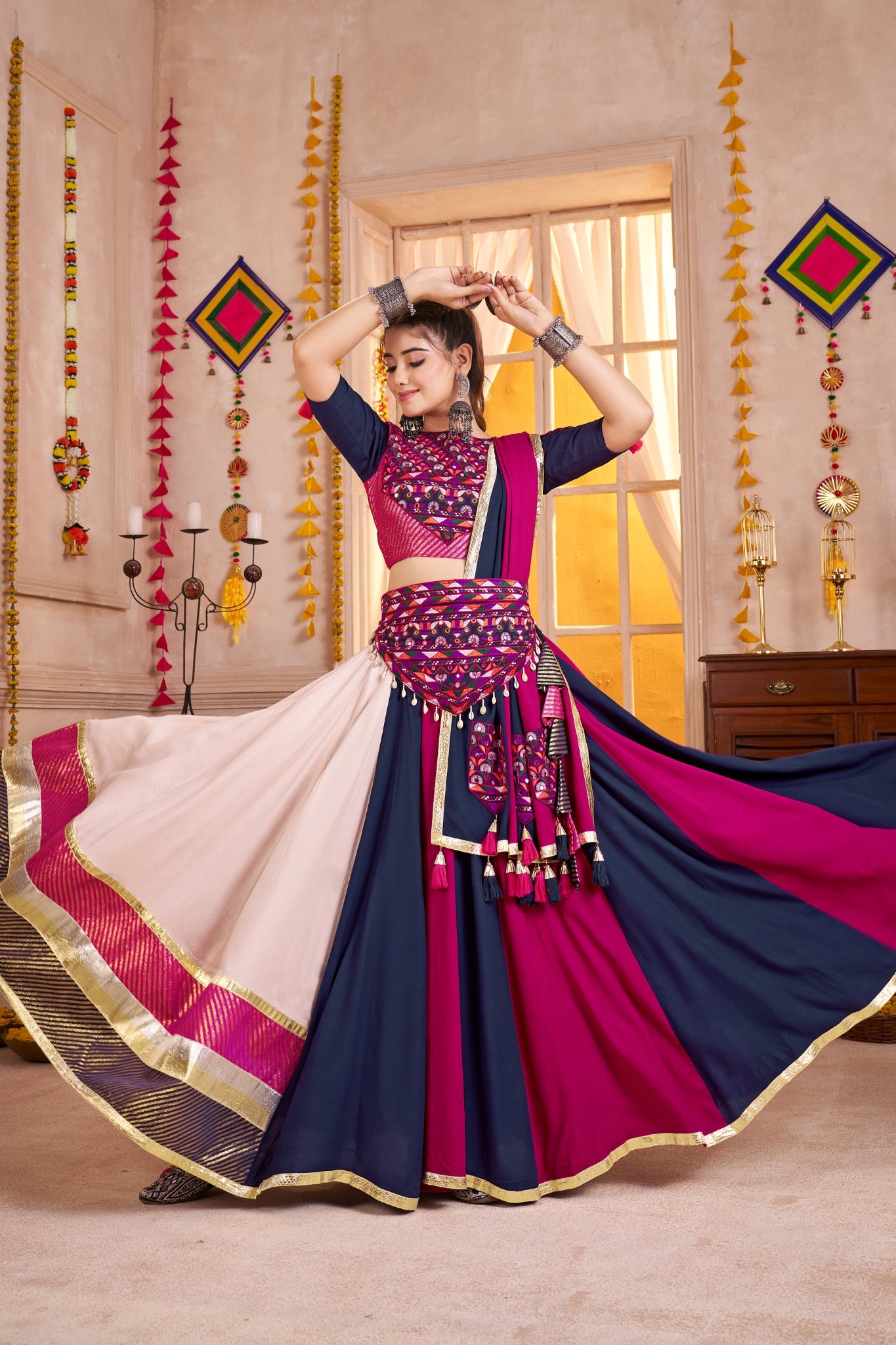 Designer Navratri Tradition Lehenga Choli Set