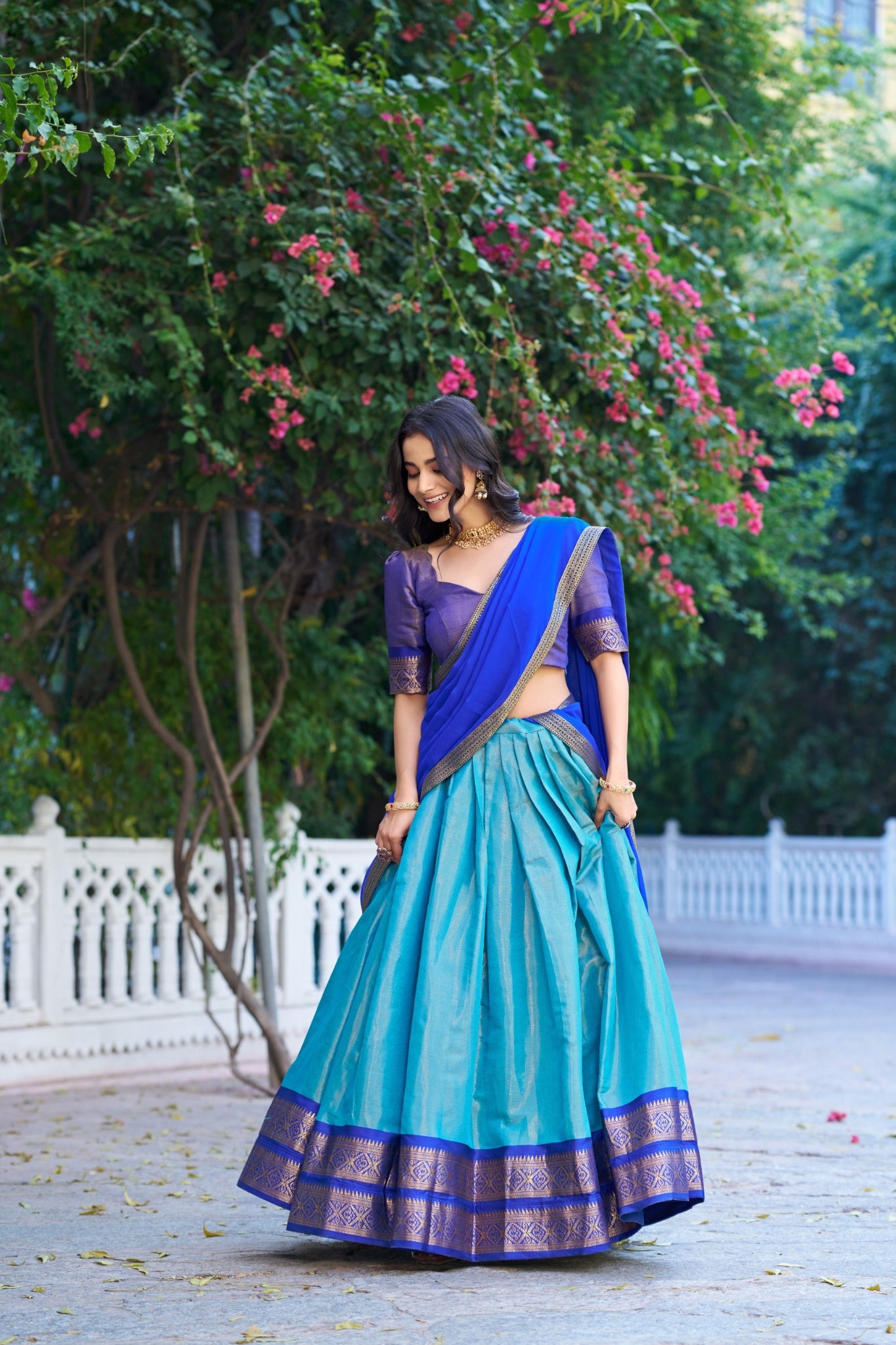 Kanchipuram Silk Lehenga Choli