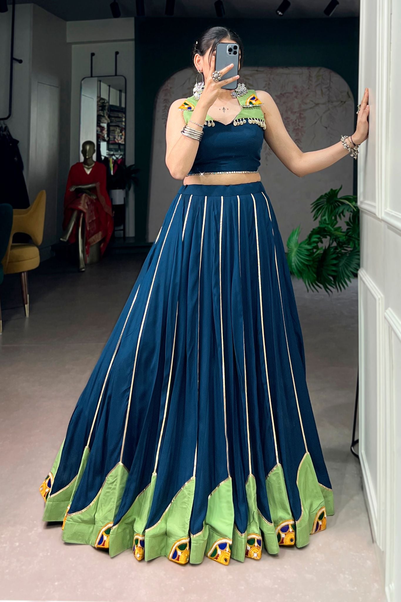 Raasrang Designer Navratri Festival Lehenga Choli For Women