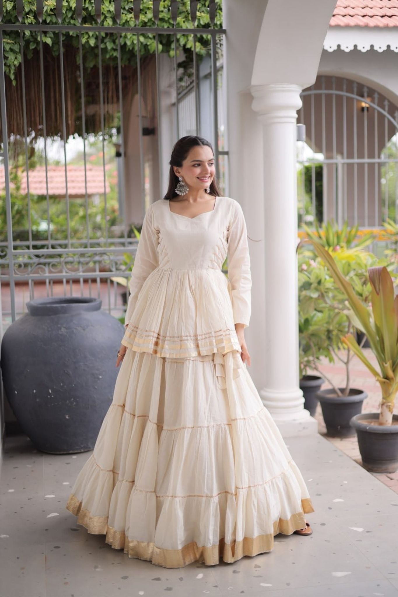 Raasrang Traditional Navratri Special Beautiful Cotton Lehenga Choli