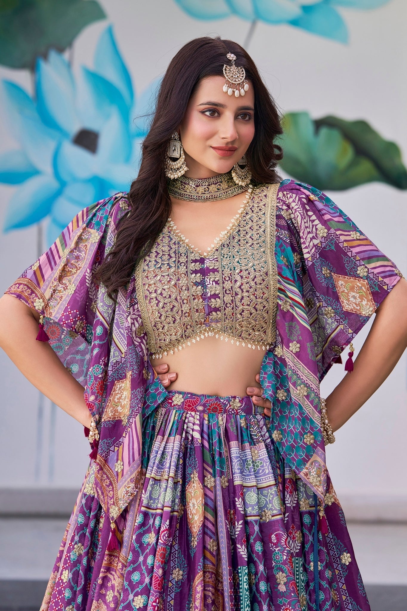 Ethereal Elegance Designer Wedding Lehenga Choli Set