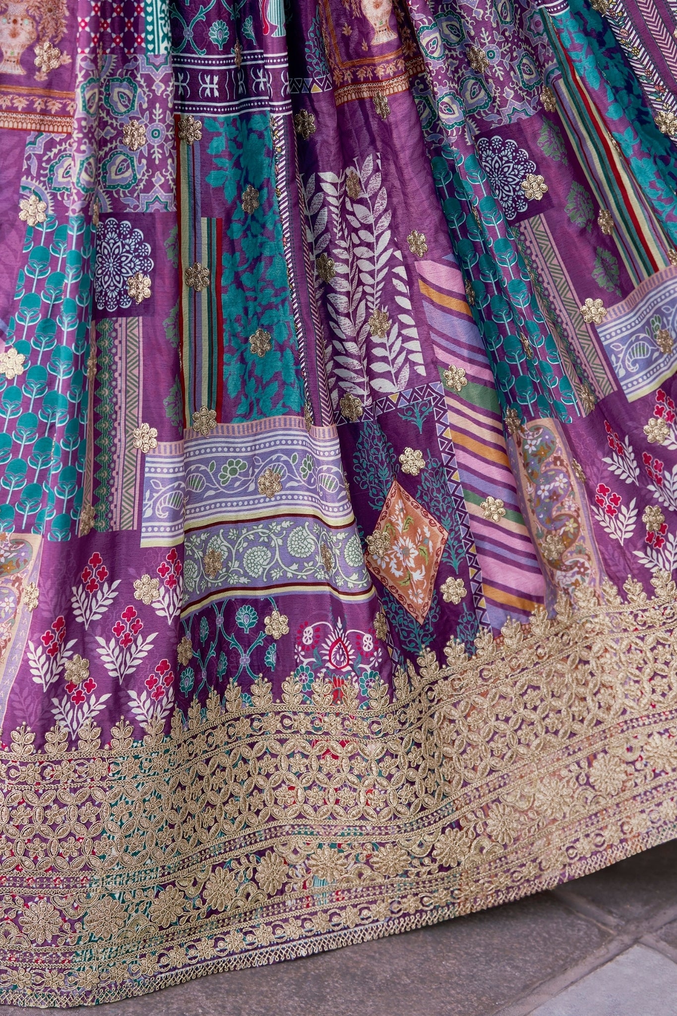 Ethereal Elegance Designer Wedding Lehenga Choli Set
