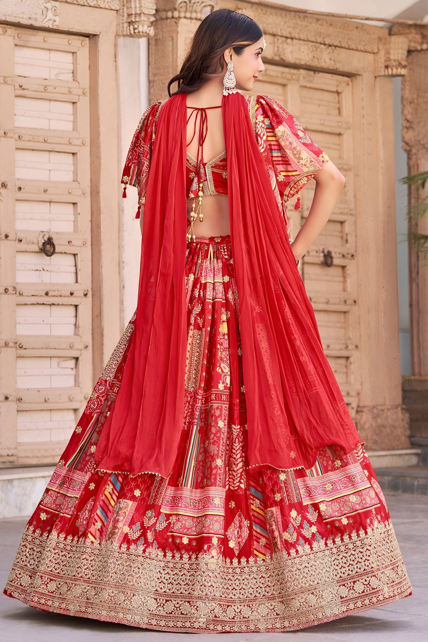 Ethereal Elegance Designer Wedding Lehenga Choli Set