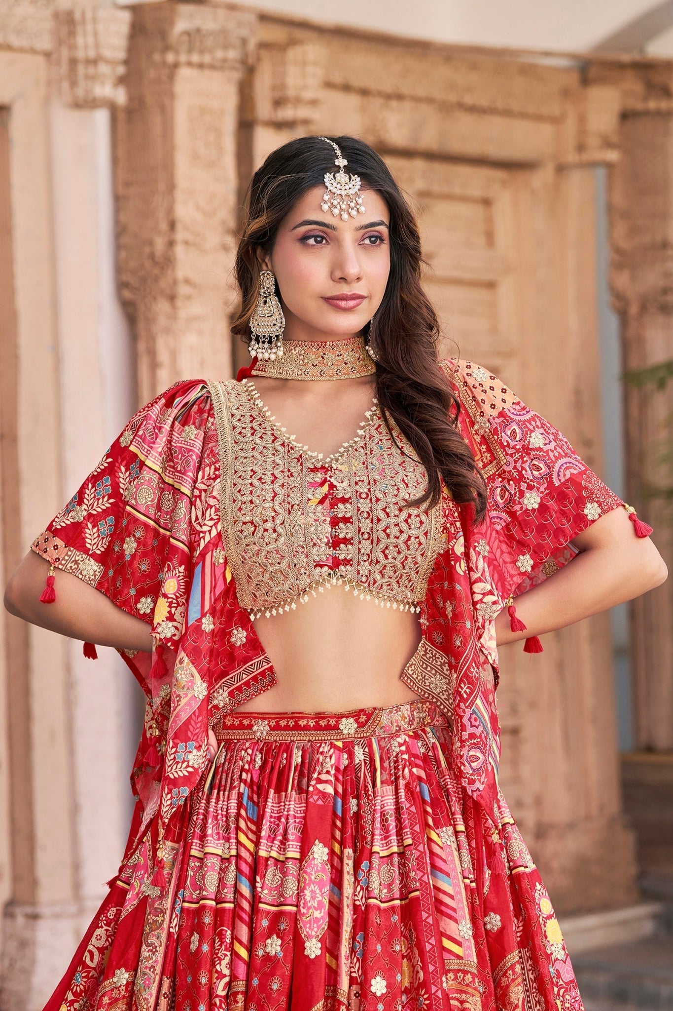 Ethereal Elegance Designer Wedding Lehenga Choli Set