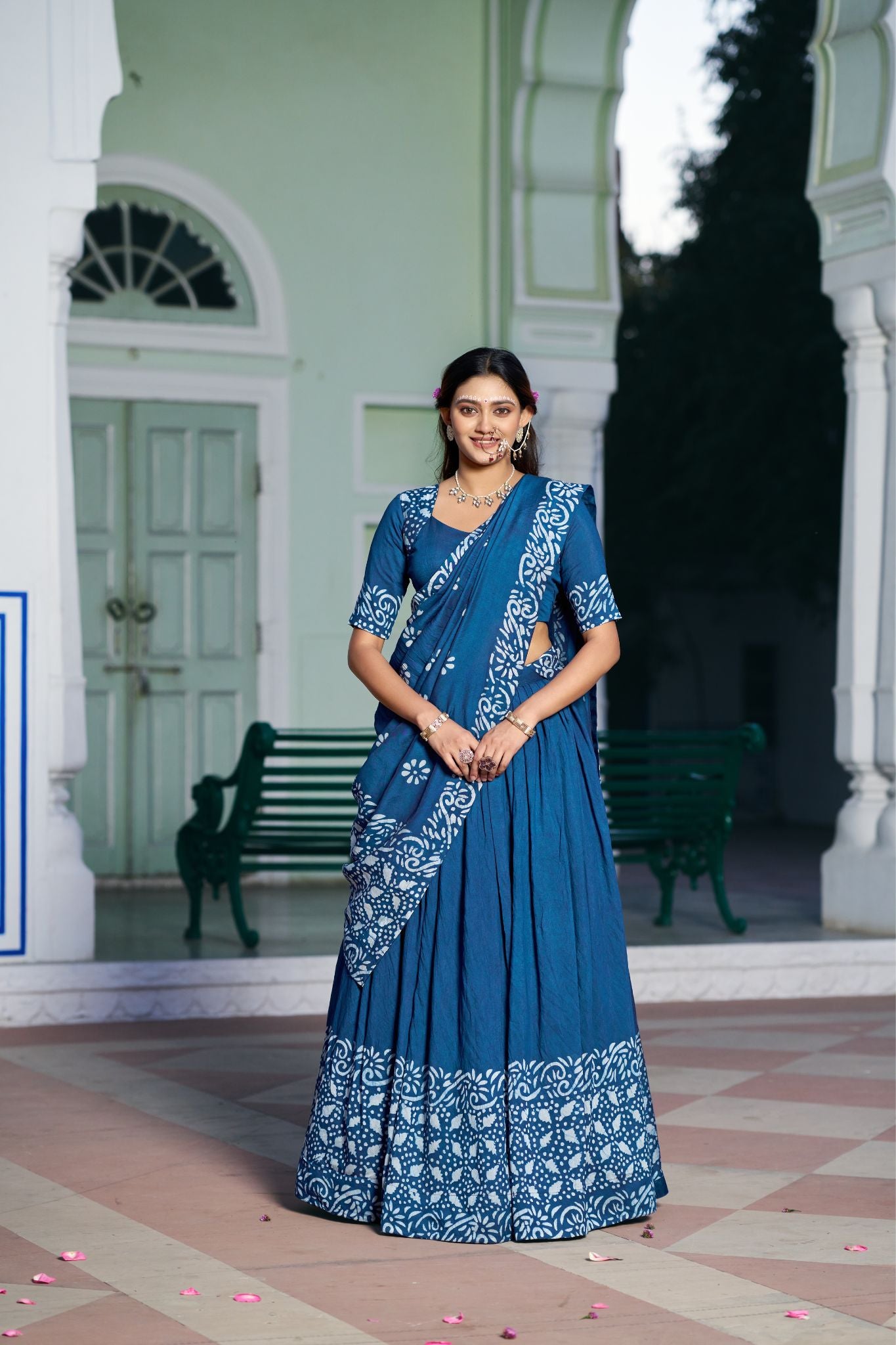 Festival Special Navratri And Janmashtami Gopi Dress For Women