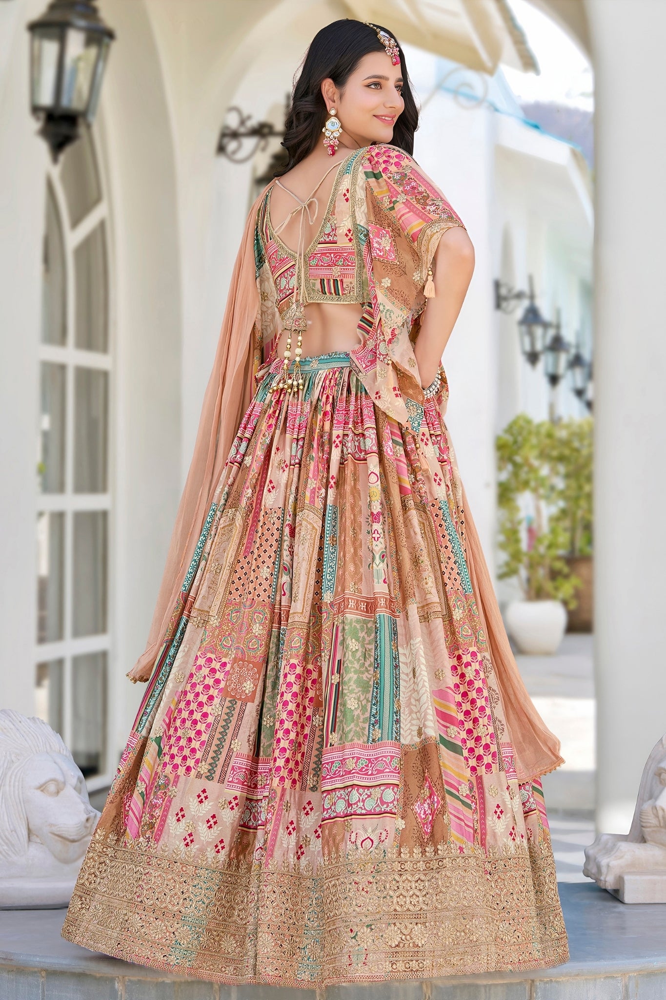 Ethereal Elegance Designer Wedding Lehenga Choli Set