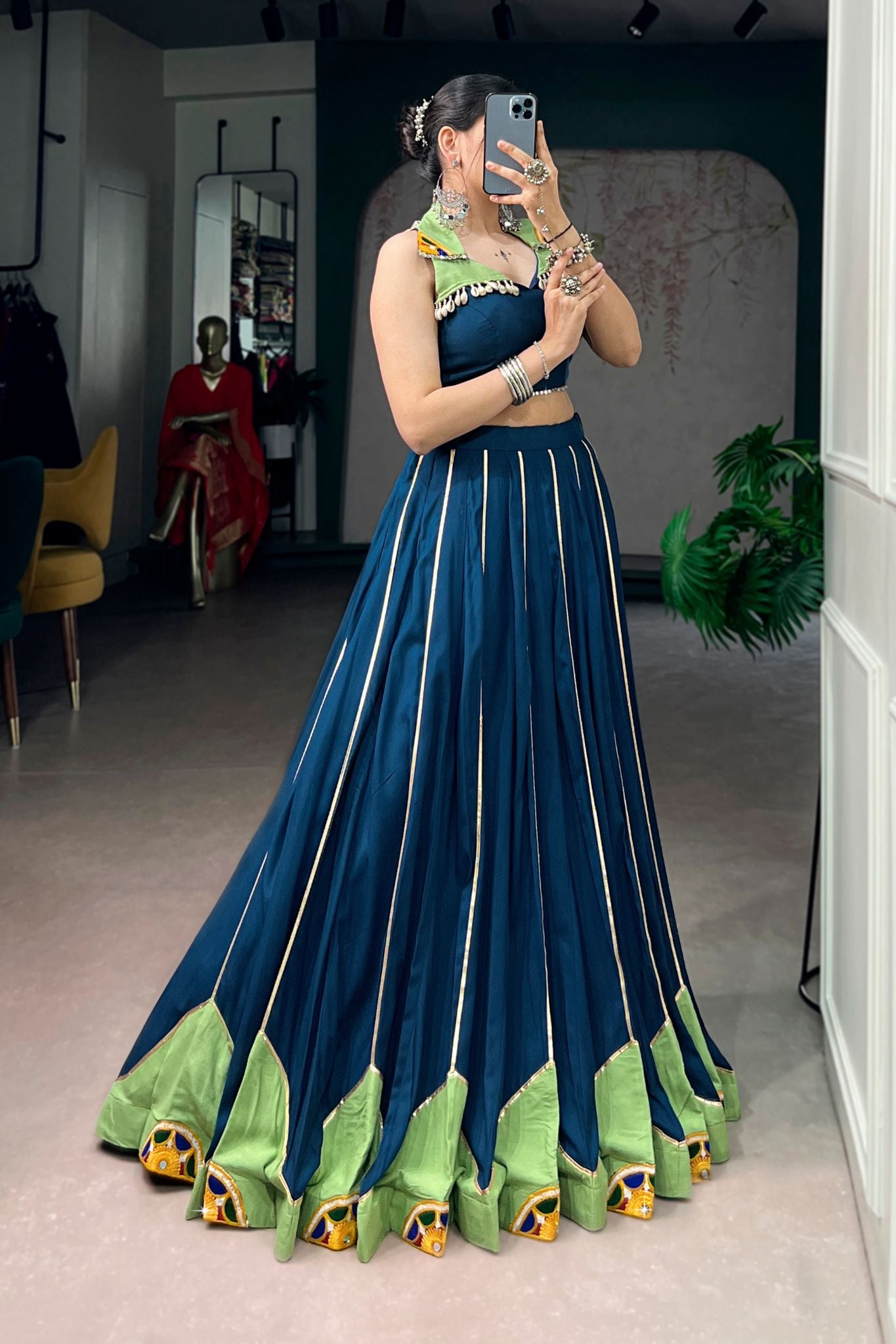 Raasrang Designer Navratri Festival Lehenga Choli For Women