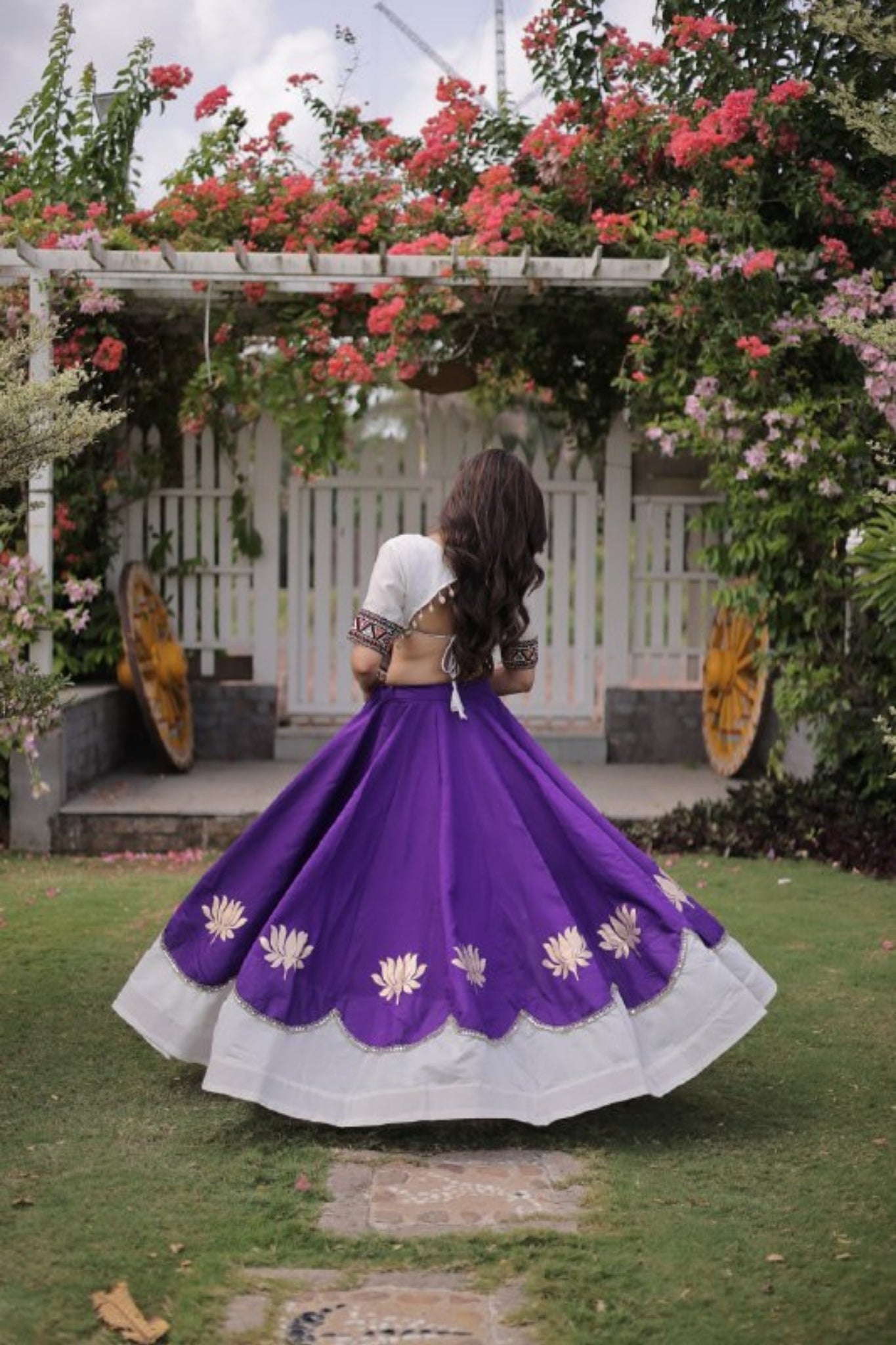 Raasrang Traditional Kutchi Work Lehenga Choli For Navratri