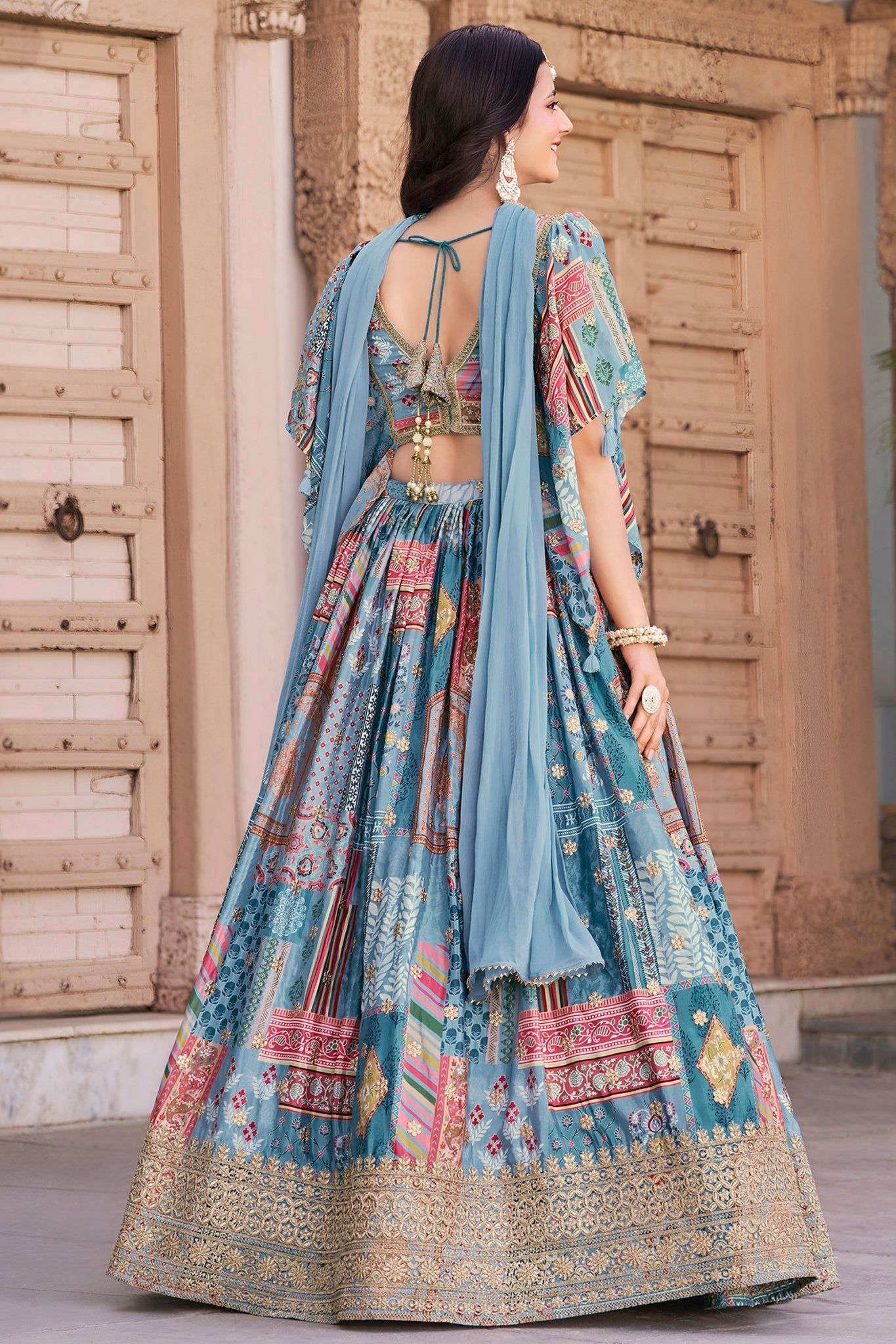 Ethereal Elegance Designer Wedding Lehenga Choli Set