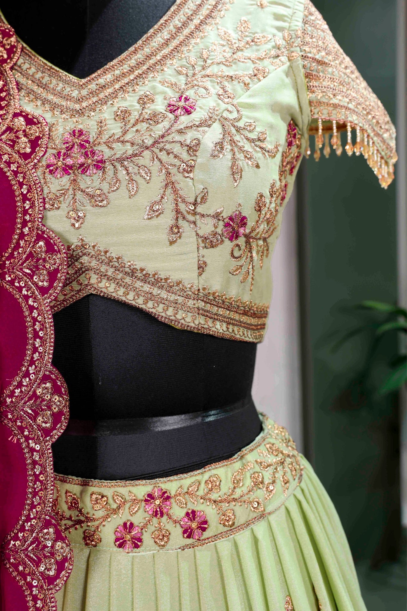 Star Georgette Lehenga Choli Set For Women