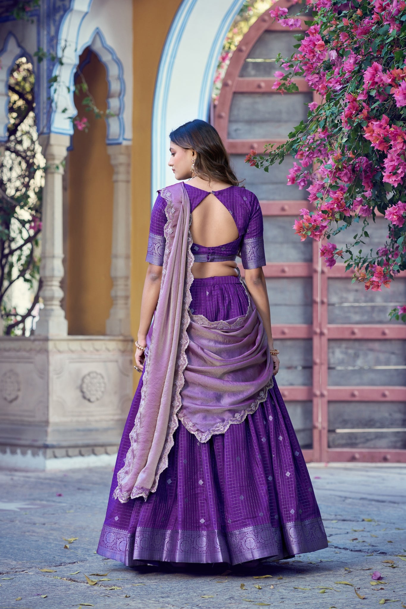 Onam Special Designer Lehenga Choli With Elegant Dupatta