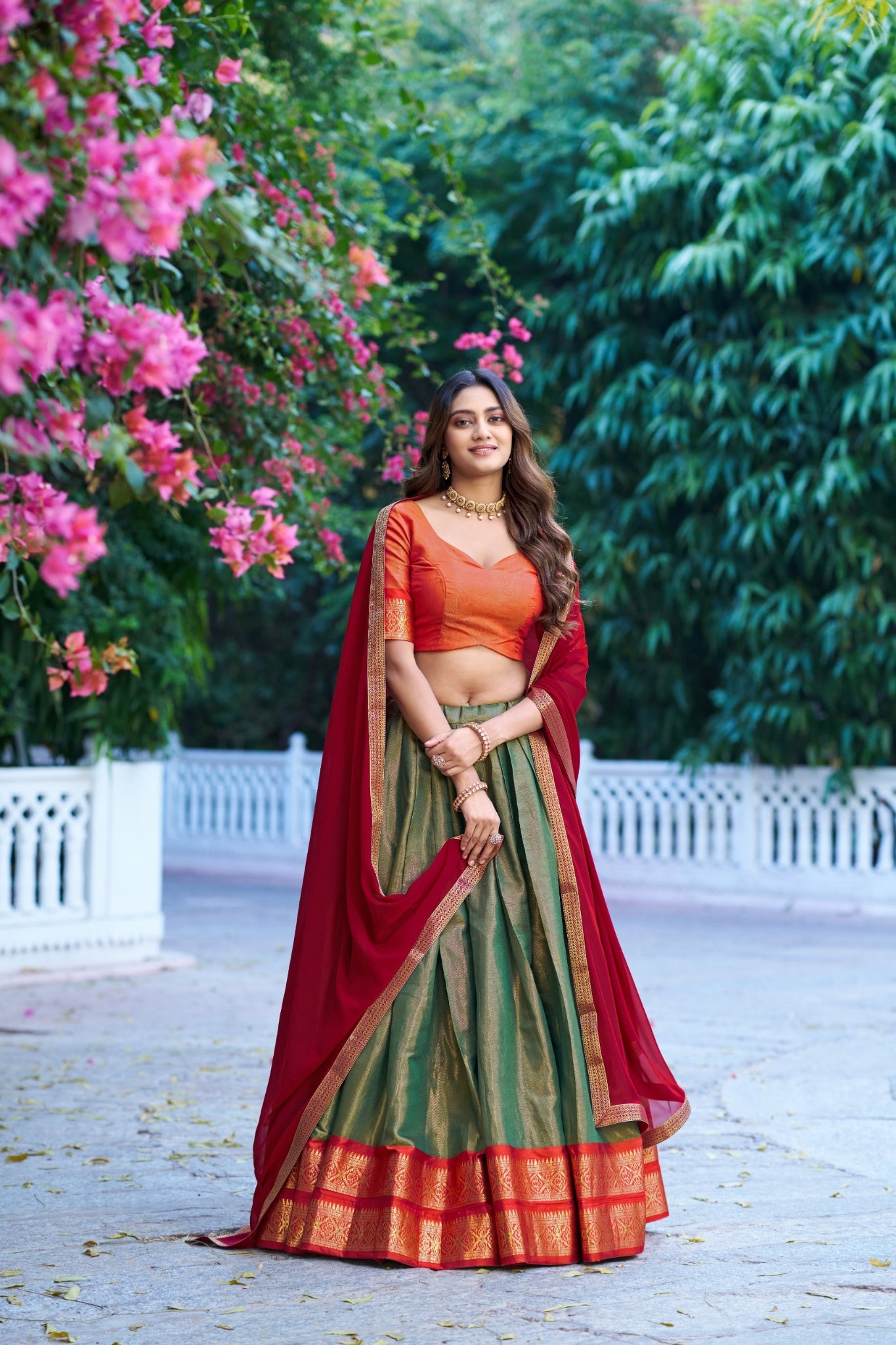 Kanchipuram Silk Lehenga Choli