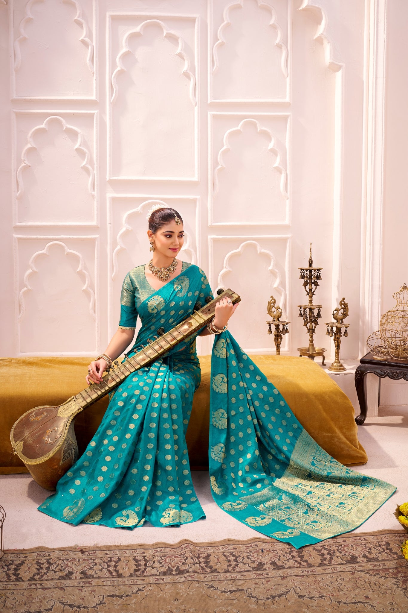 Premium Designer Traditional Saree For Elegant Occasions
