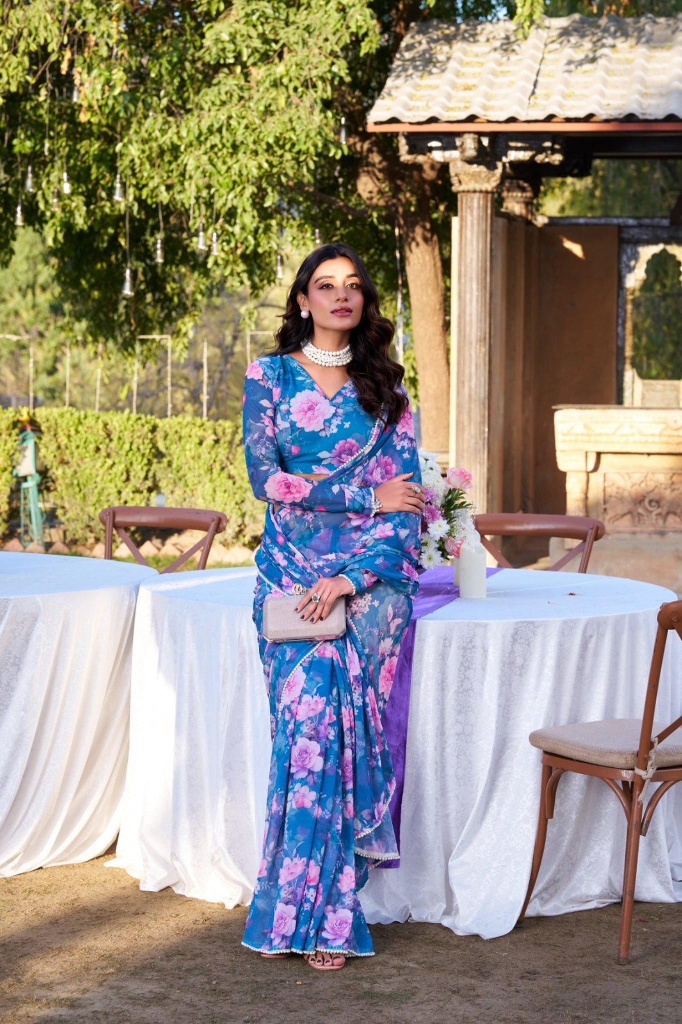 Pearl Elegance Saree Ethnic Wear Collection By Acriine