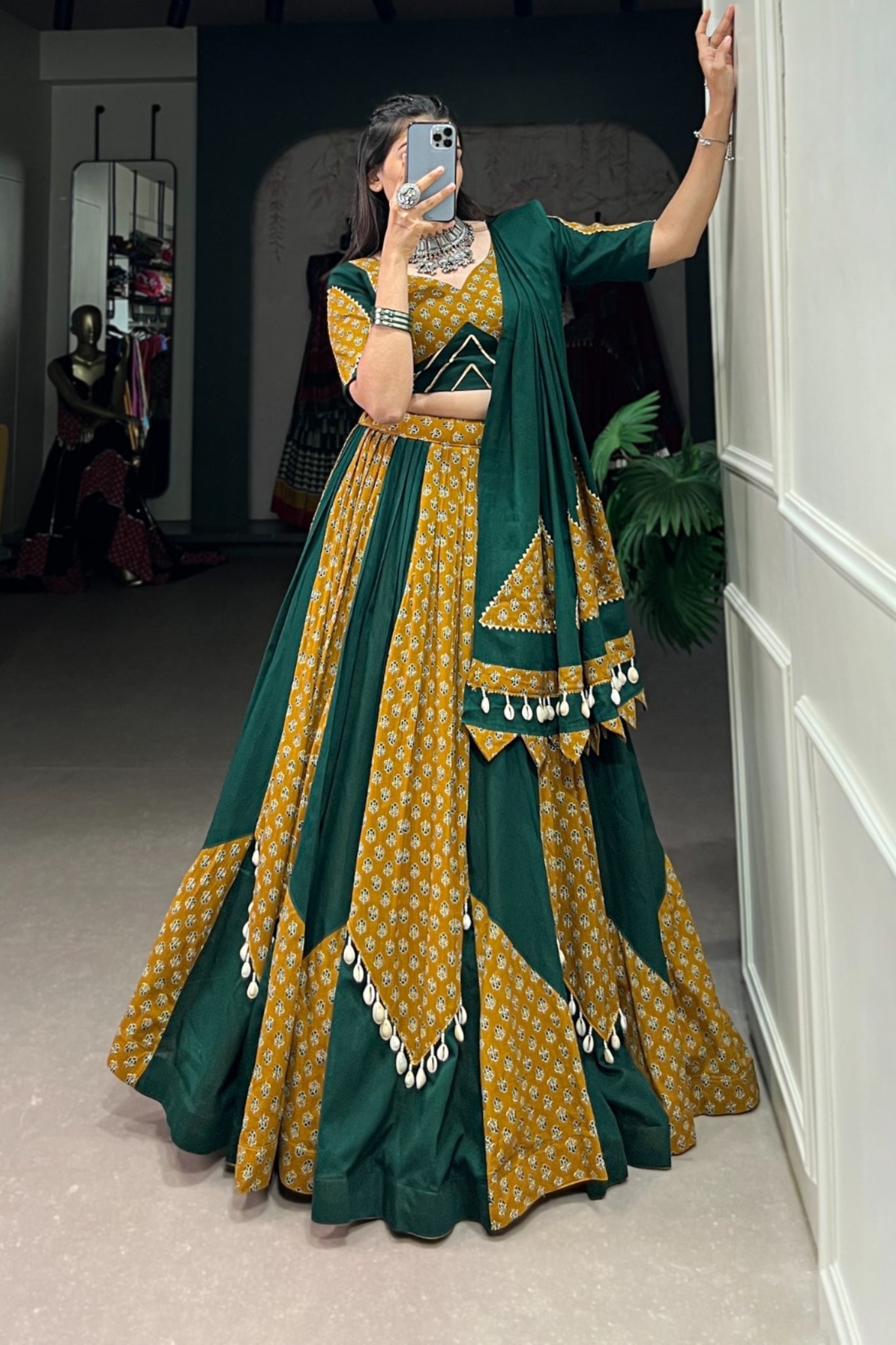 Latest  Elegance Pure Cotton Lehenga Choli