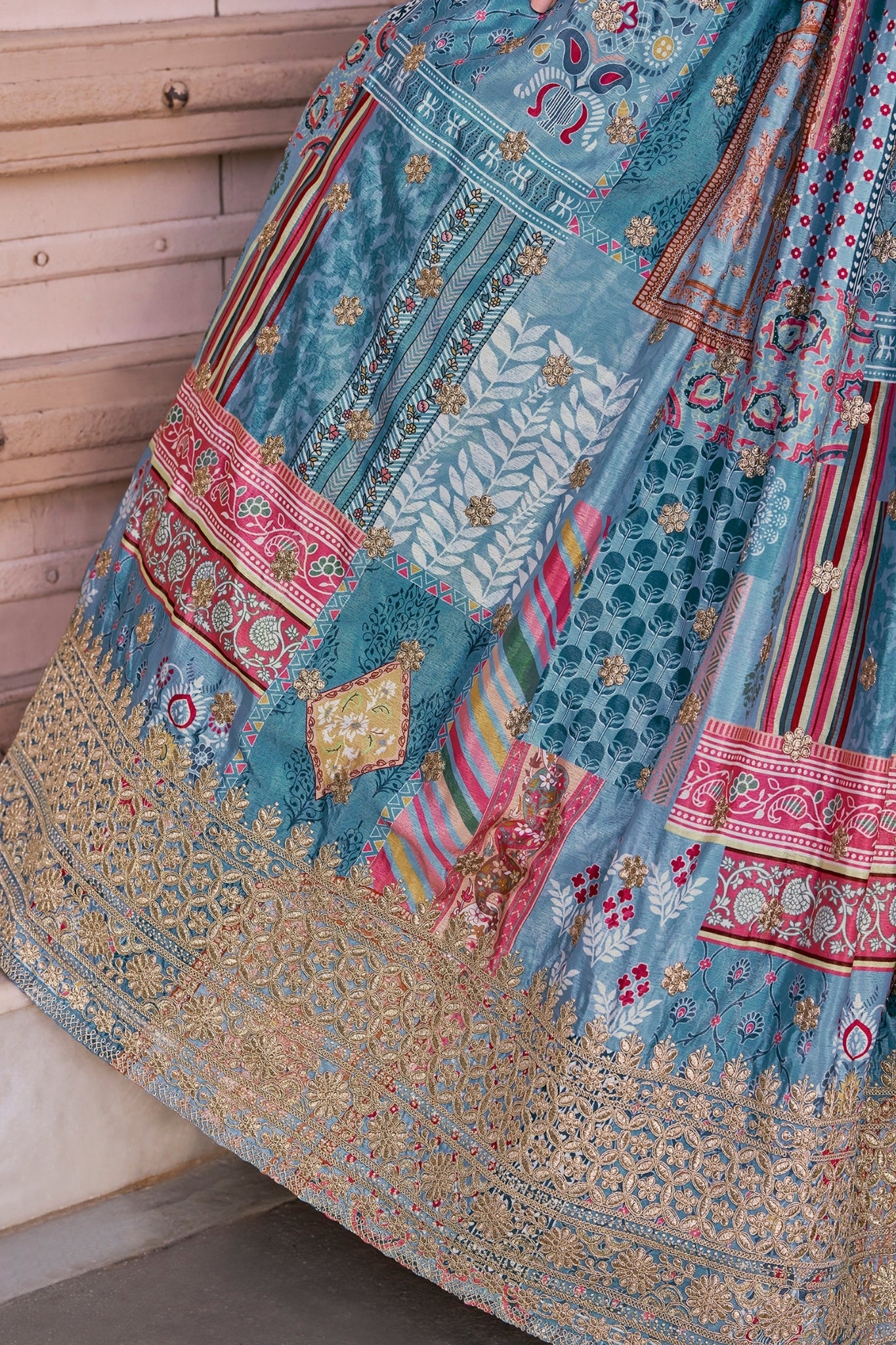 Ethereal Elegance Designer Wedding Lehenga Choli Set