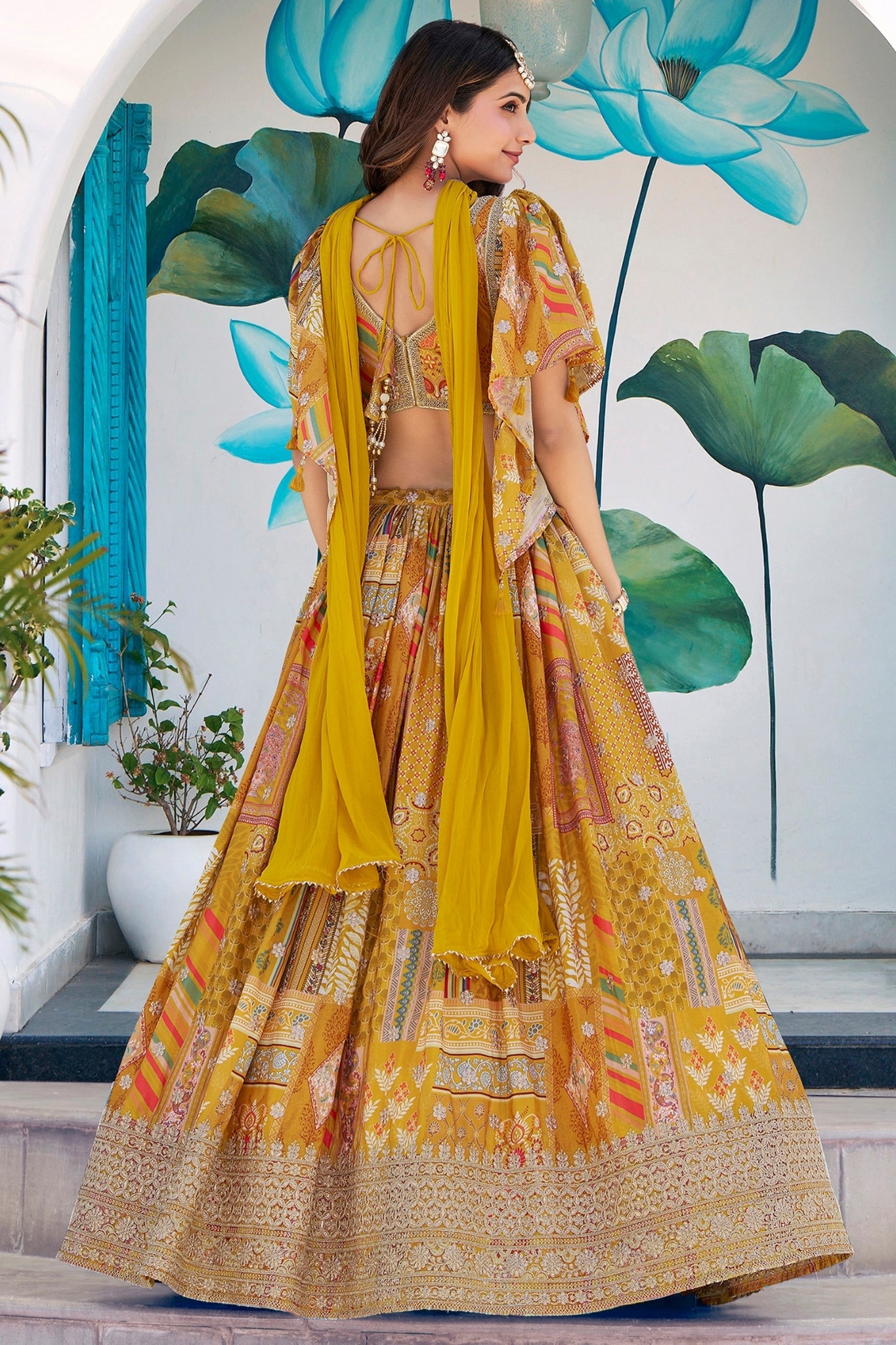 Ethereal Elegance Designer Wedding Lehenga Choli Set