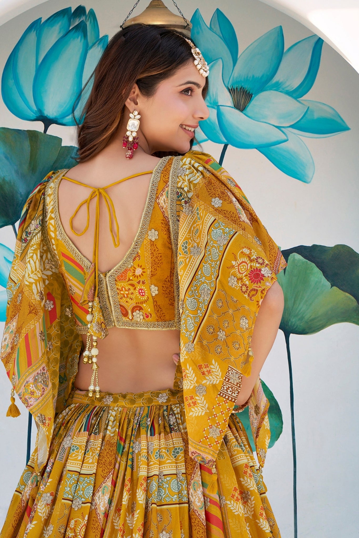 Ethereal Elegance Designer Wedding Lehenga Choli Set
