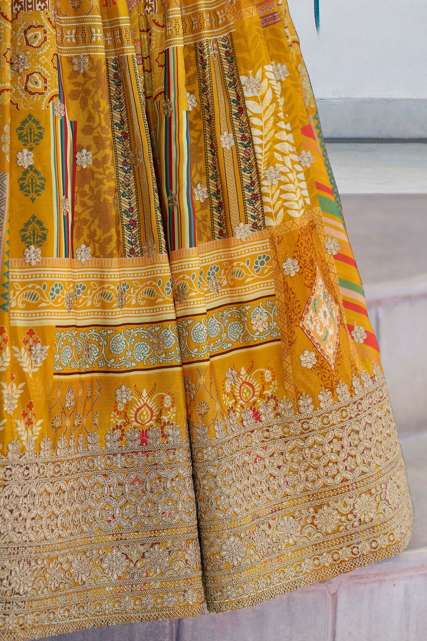 Ethereal Elegance Designer Wedding Lehenga Choli Set