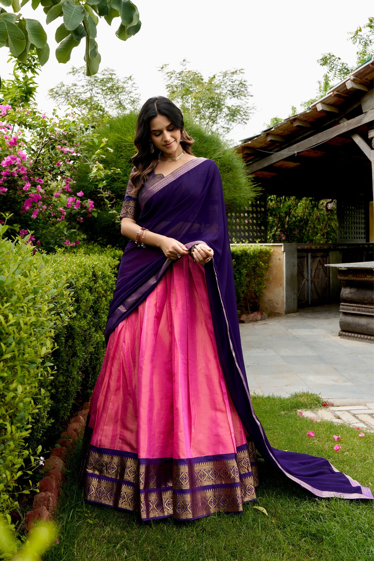 Kanchipuram Silk Lehenga Choli