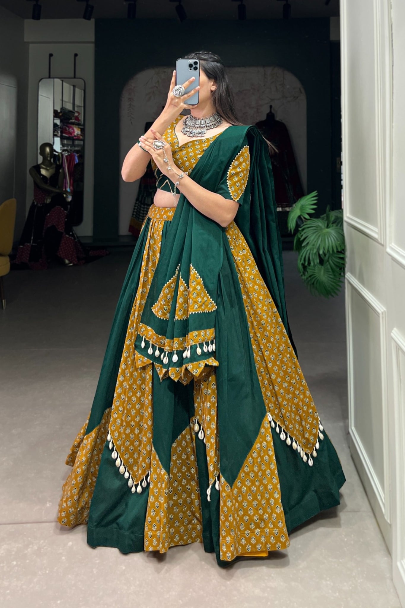 Latest  Elegance Pure Cotton Lehenga Choli