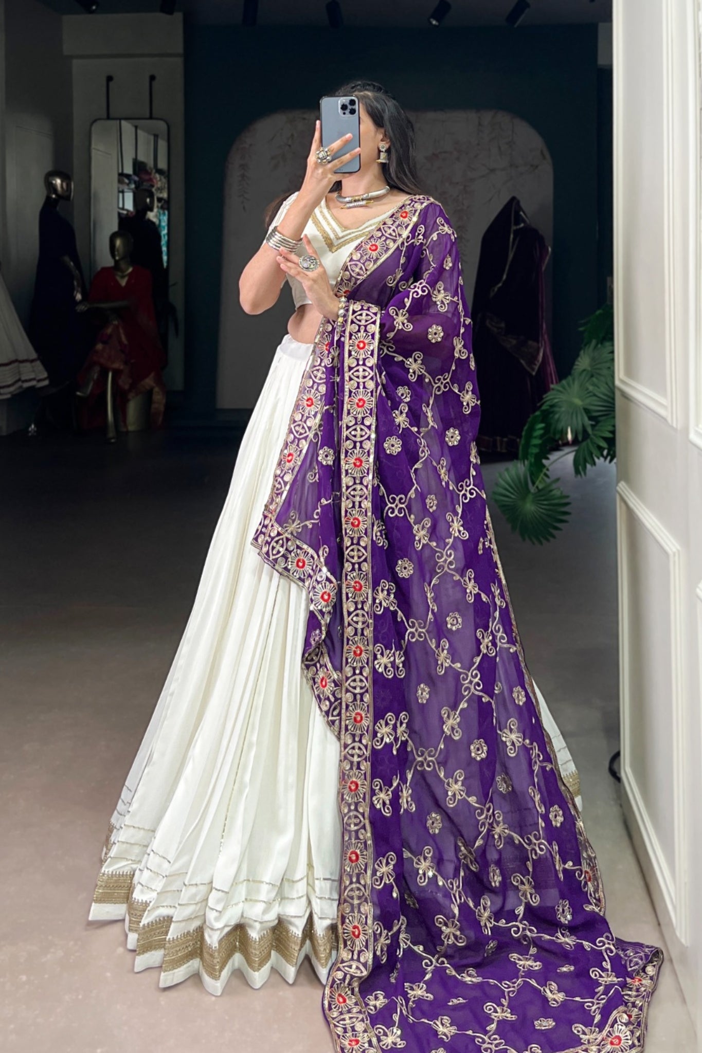 Pure Rayon Festive Designer Navratri Lehenga Choli