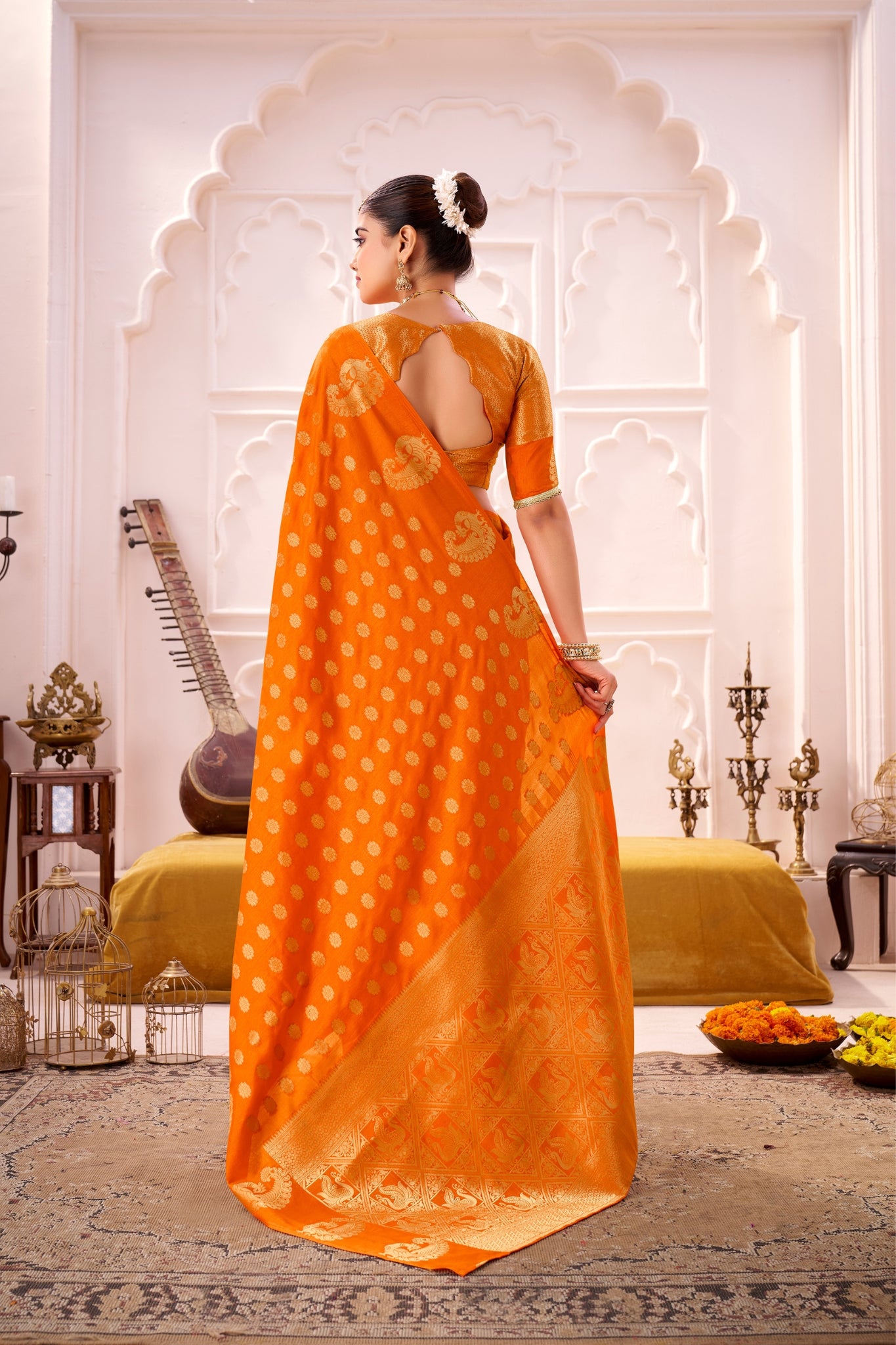 Premium Designer Traditional Saree For Elegant Occasions