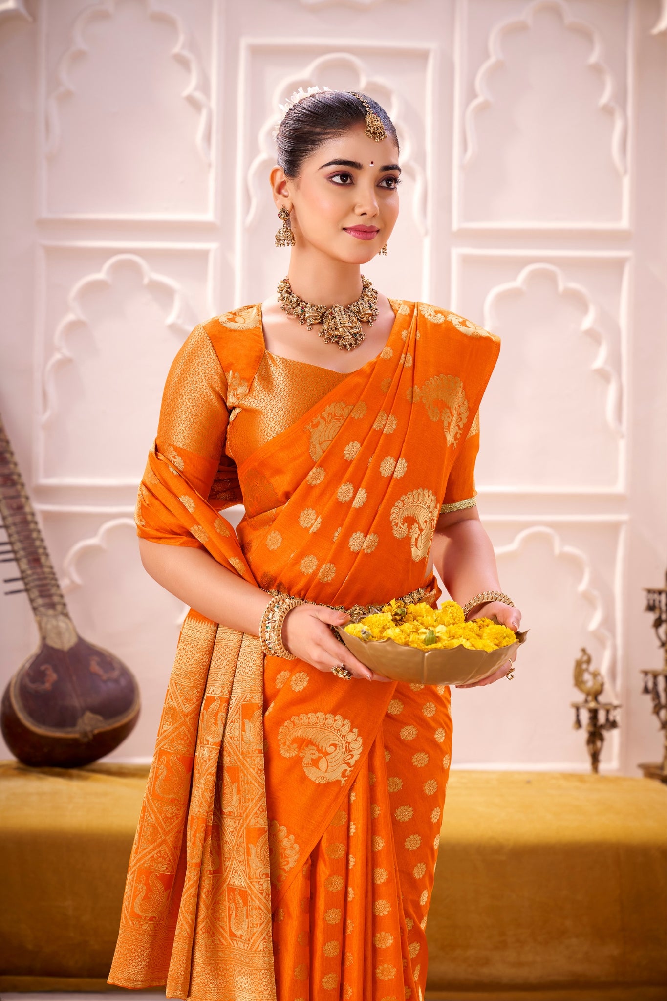 Premium Designer Traditional Saree For Elegant Occasions