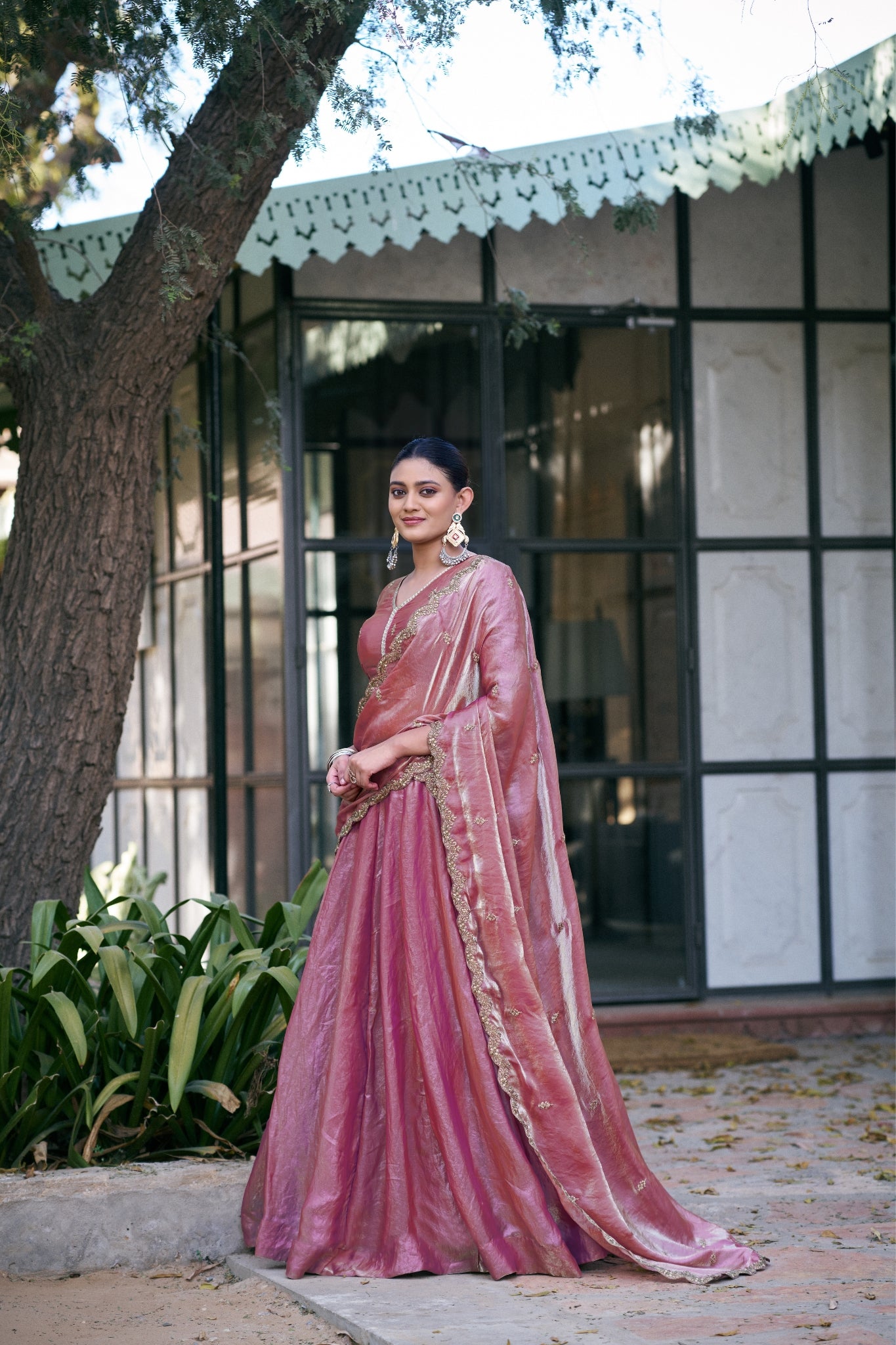 Stunning Wedding Designer Sequins Tread Embroidered Work Festive Lehenga Choli