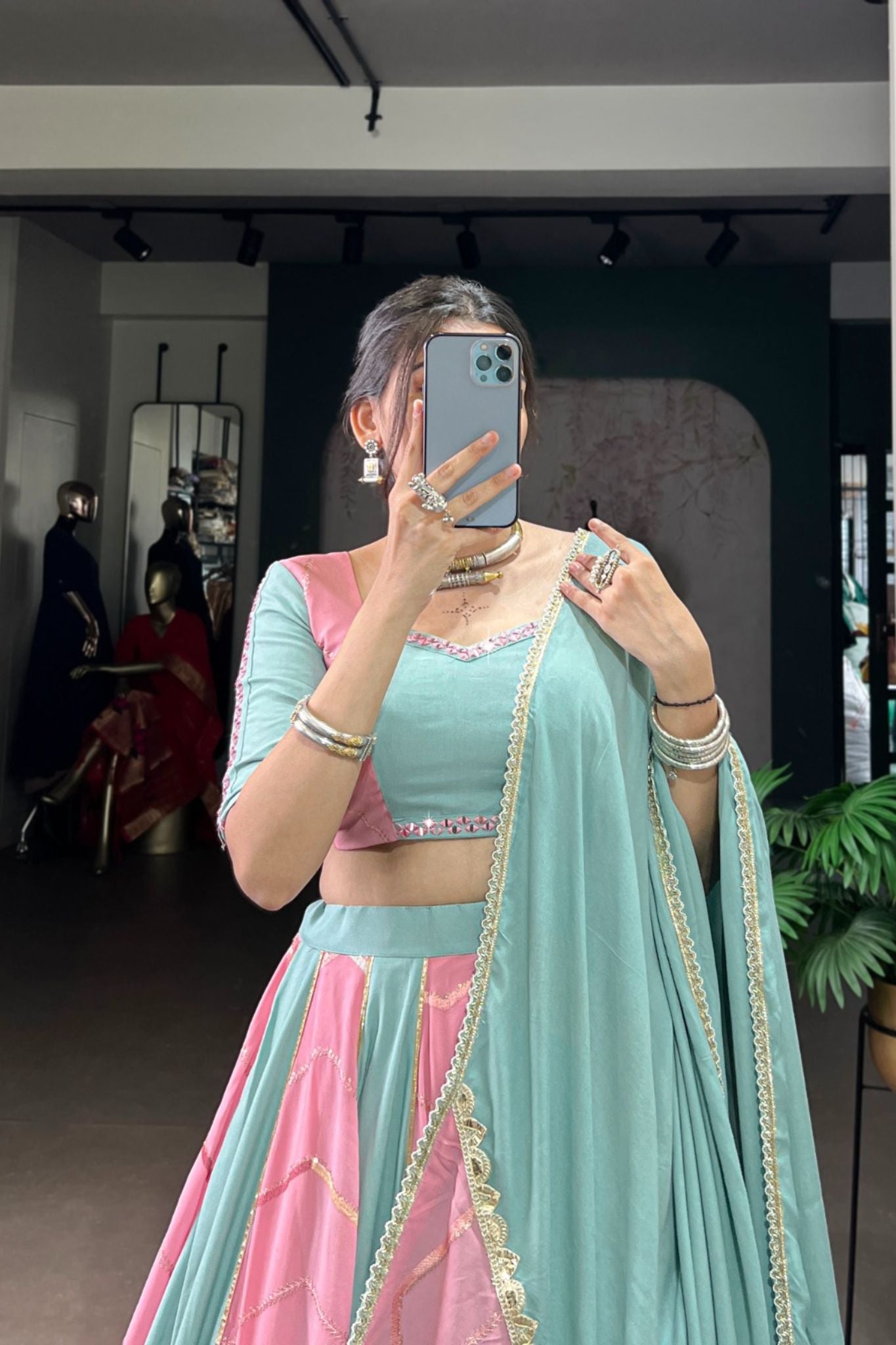 Festive Elegance Beautiful Designer Classic Navratri Lehenga Choli