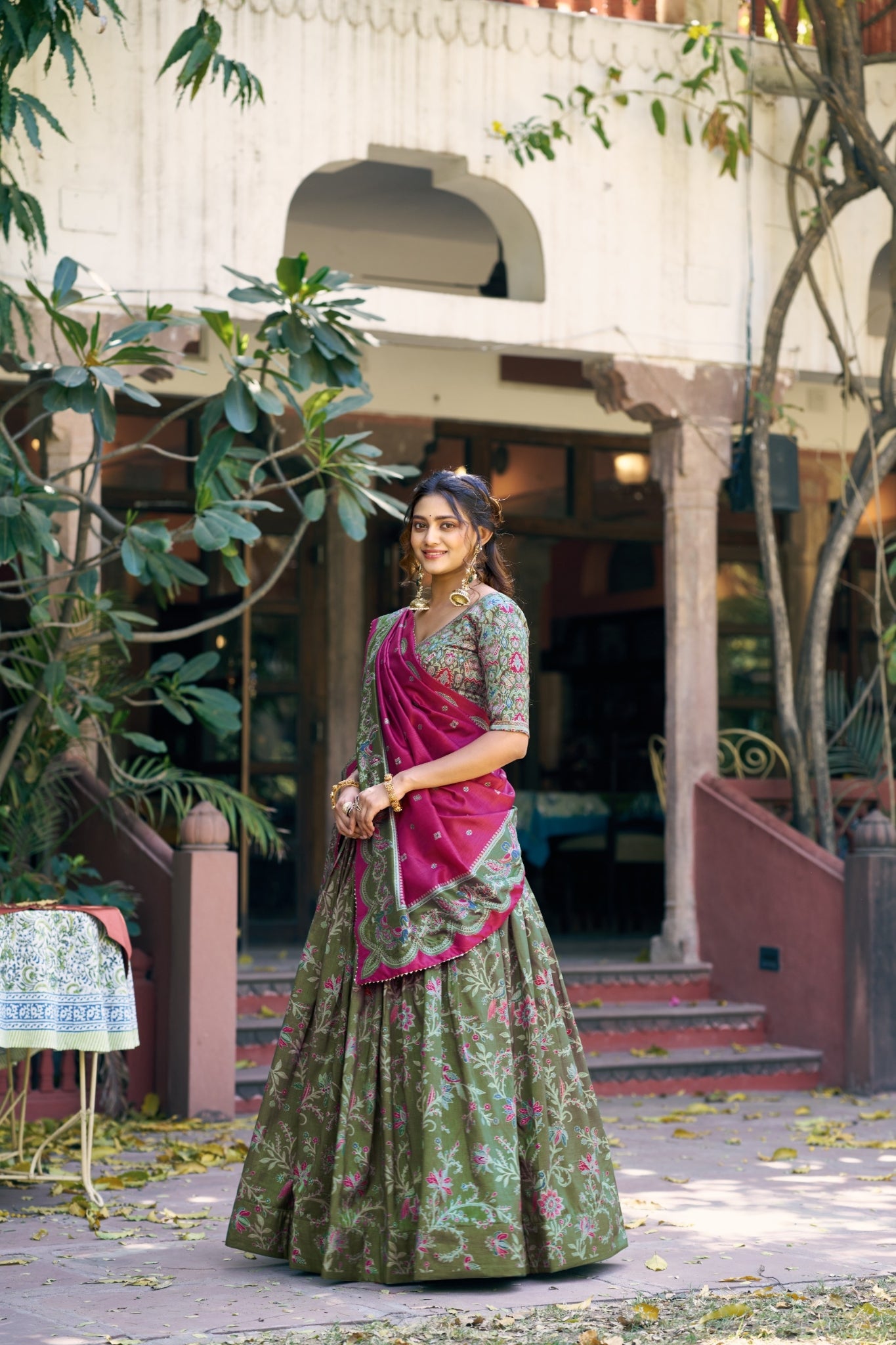 Premium Tasar Silk Lehenga Choli For Women