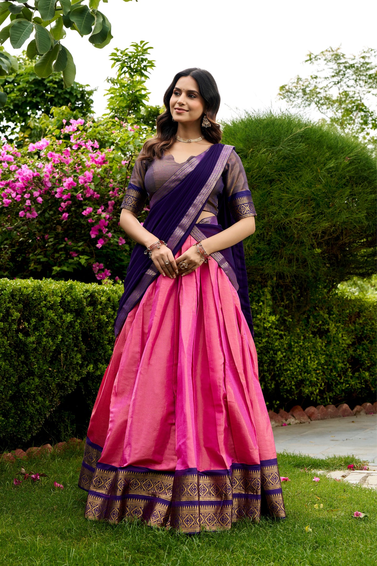 Kanchipuram Silk Lehenga Choli