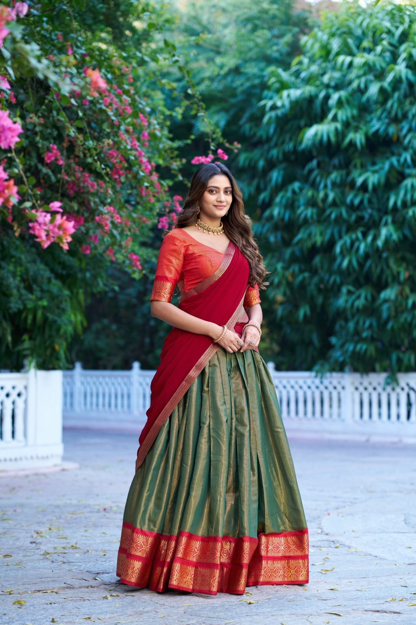 Kanchipuram Silk Lehenga Choli
