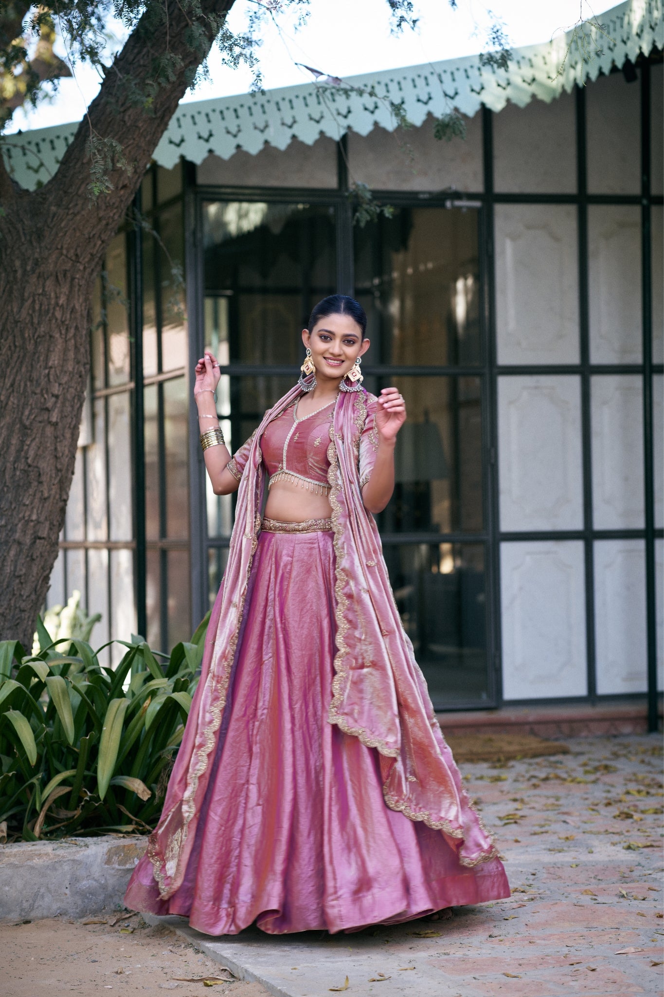 Stunning Wedding Designer Sequins Tread Embroidered Work Festive Lehenga Choli