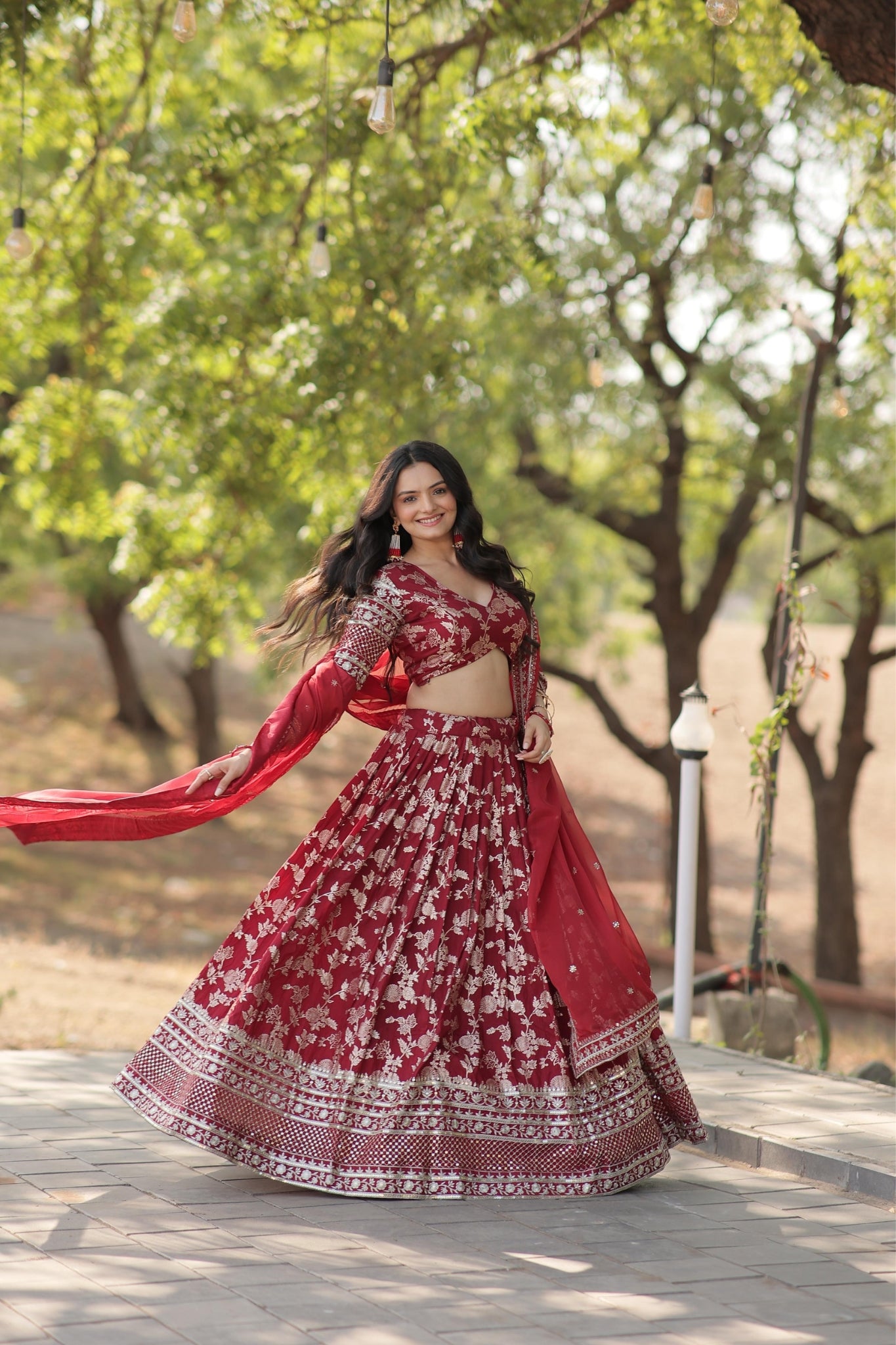 Elevate Your Style with a Designer Jacquard Lehenga Choli