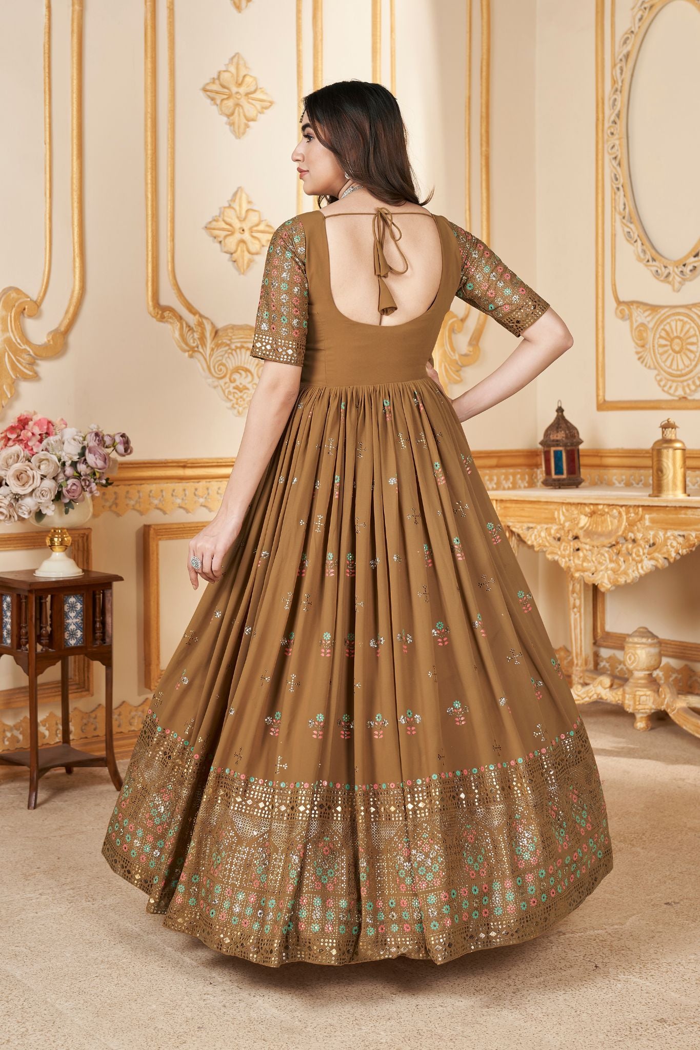 Georgette Designer Stylish Anarkali Gown