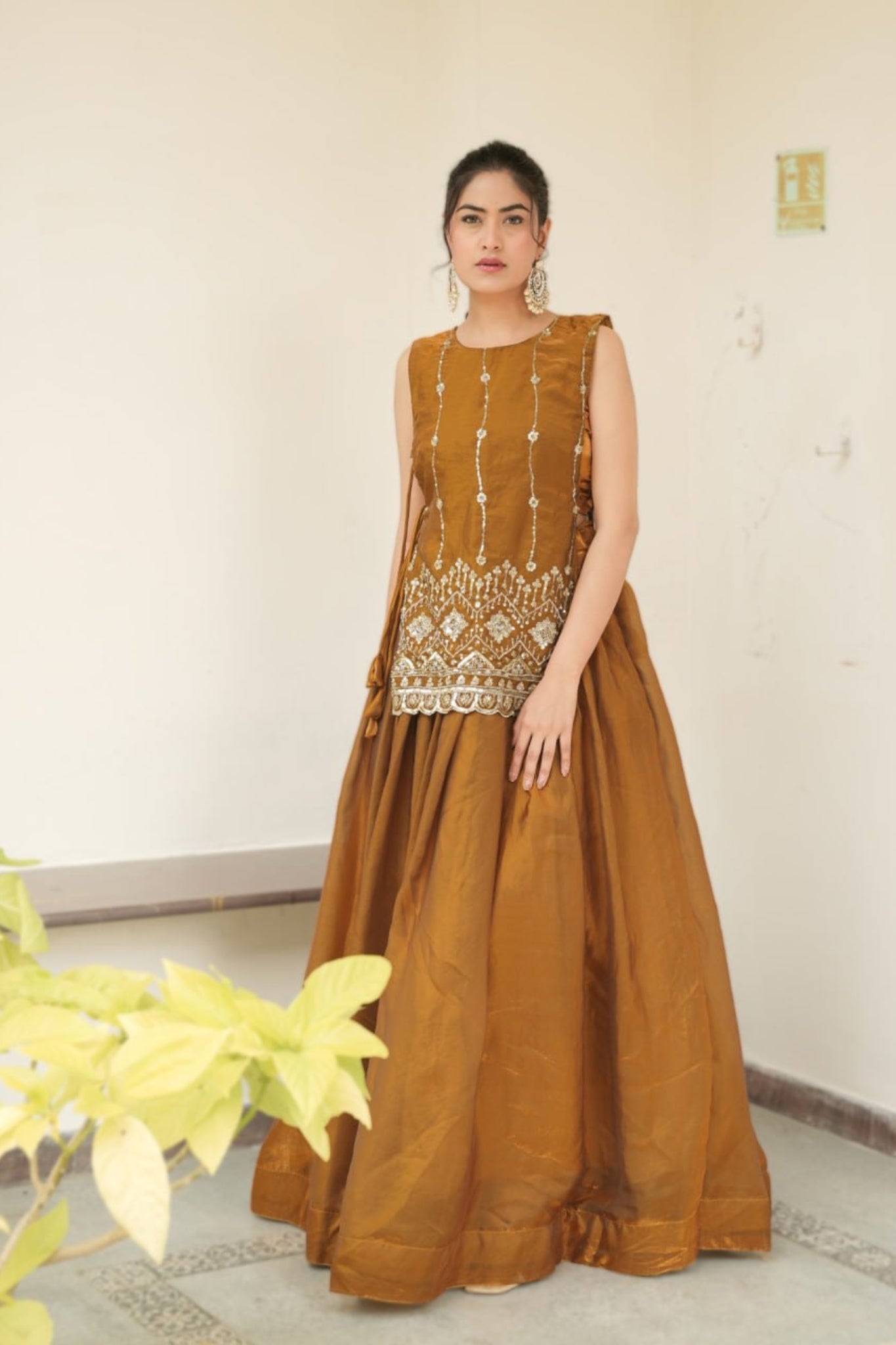 Luxury Fancy Koti Style Lehenga Choli With Heavy Beads Embroidery For Wedding And Festive Wear