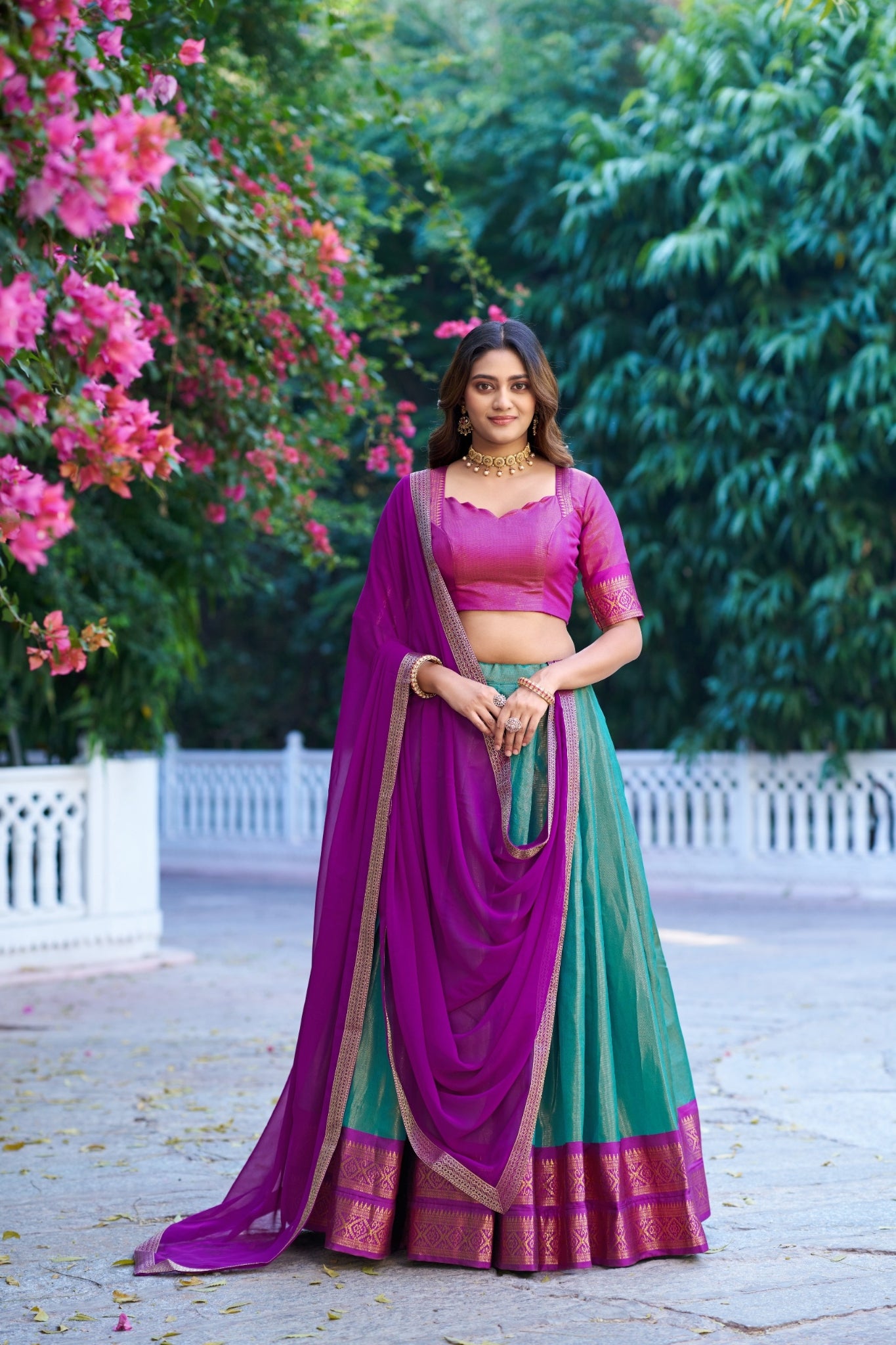 Kanchipuram Silk Lehenga Choli