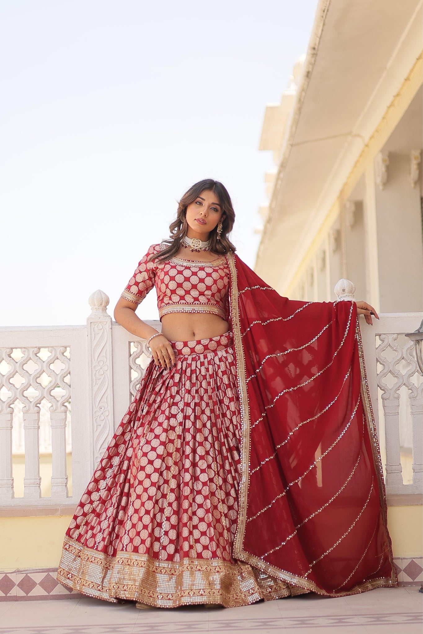 Attractive Designer Lehenga Choli For Women