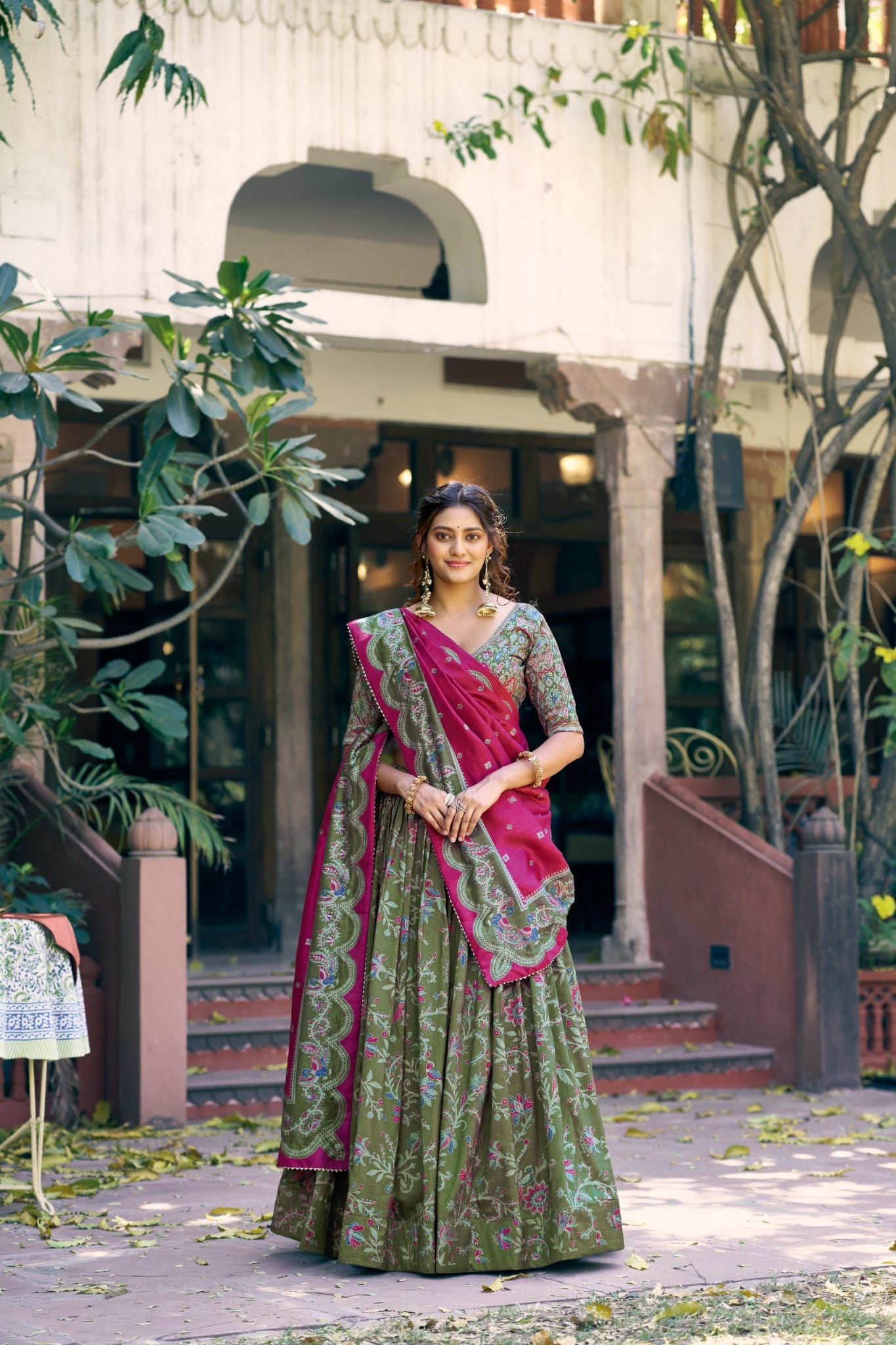 Premium Tasar Silk Lehenga Choli For Women